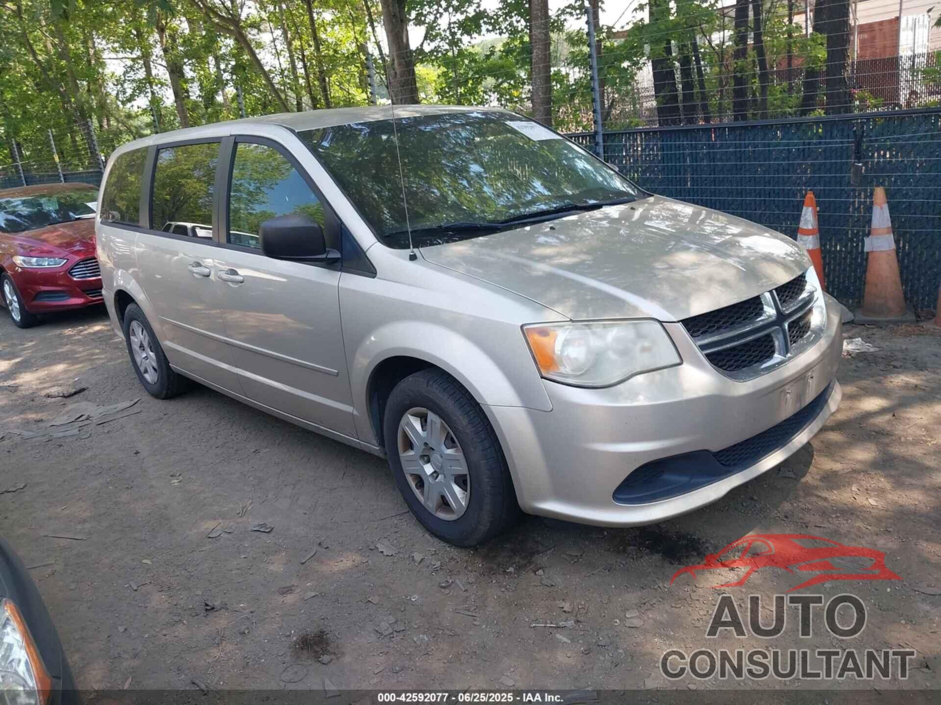 DODGE GRAND CARAVAN 2012 - 2C4RDGBG8CR341476