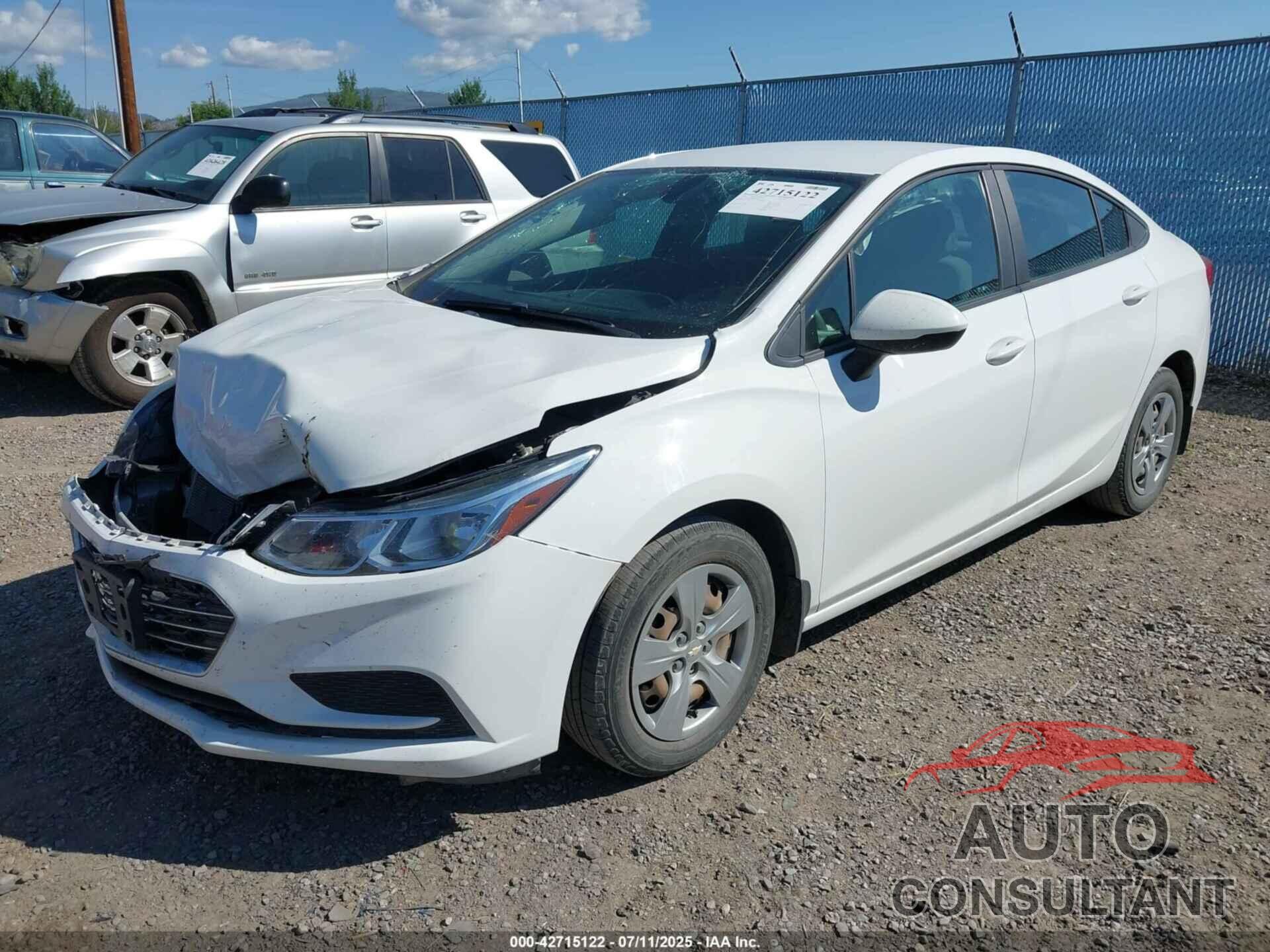CHEVROLET CRUZE 2018 - 1G1BC5SM4J7149901