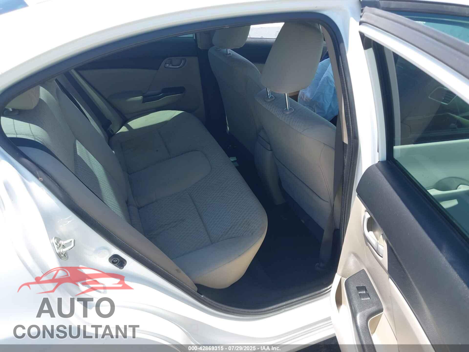 HONDA CIVIC 2014 - 19XFB2F59EE223624