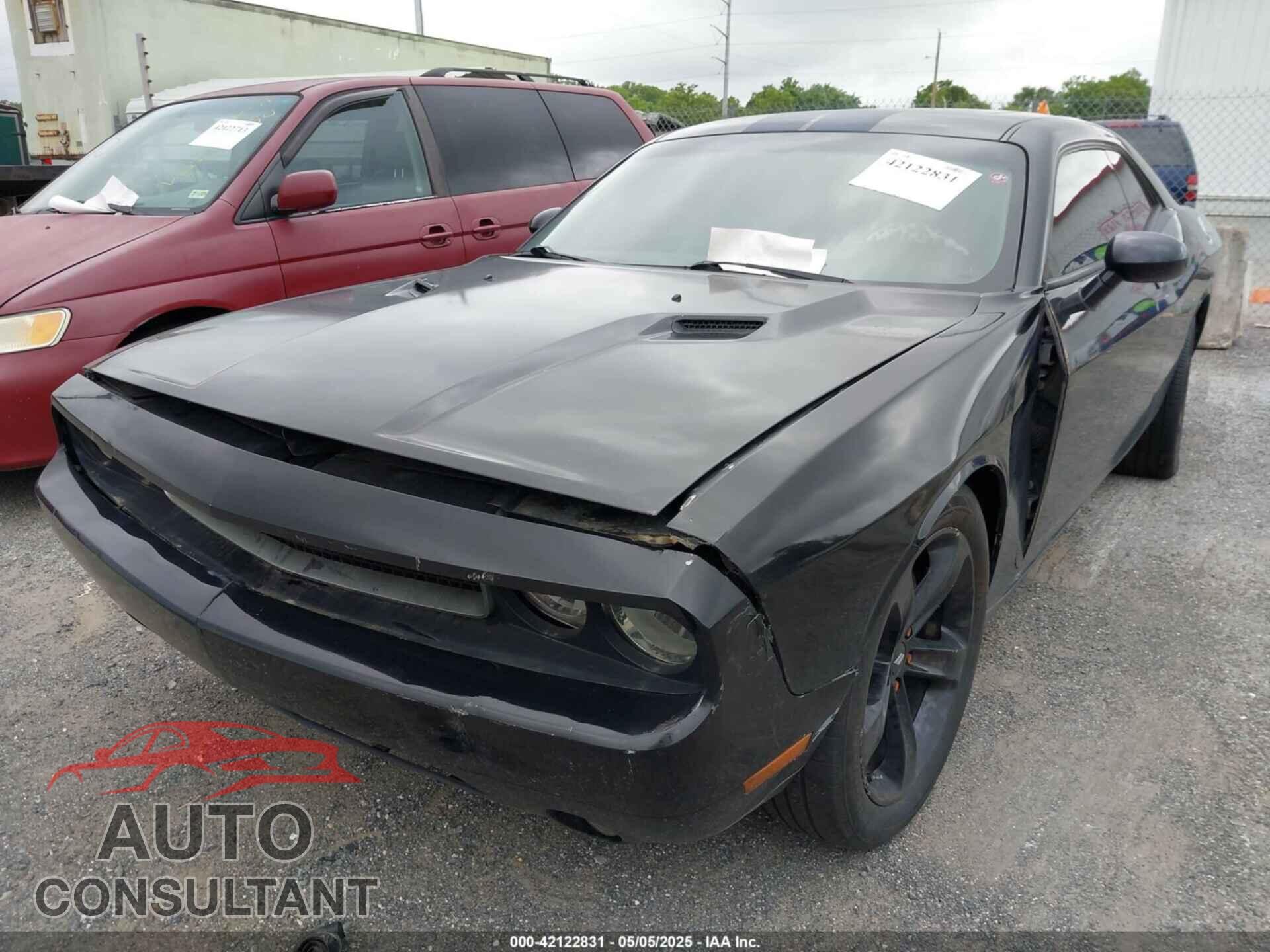 DODGE CHALLENGER 2012 - 2C3CDYAG1CH728359