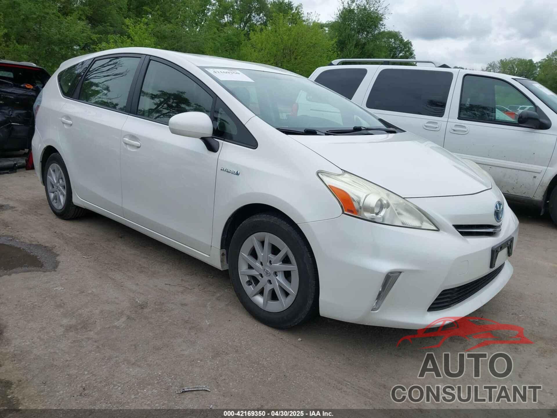 TOYOTA PRIUS V 2013 - JTDZN3EU2D3188496