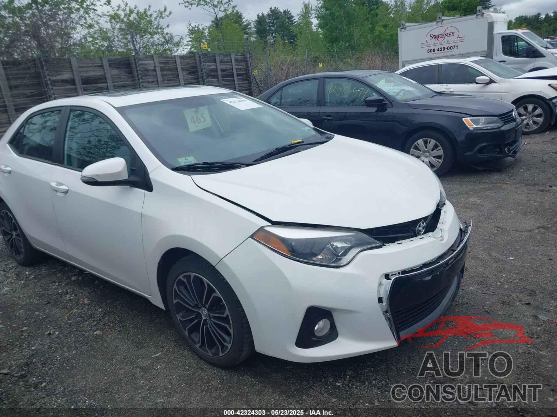 TOYOTA COROLLA 2014 - 2T1BURHEXEC017550