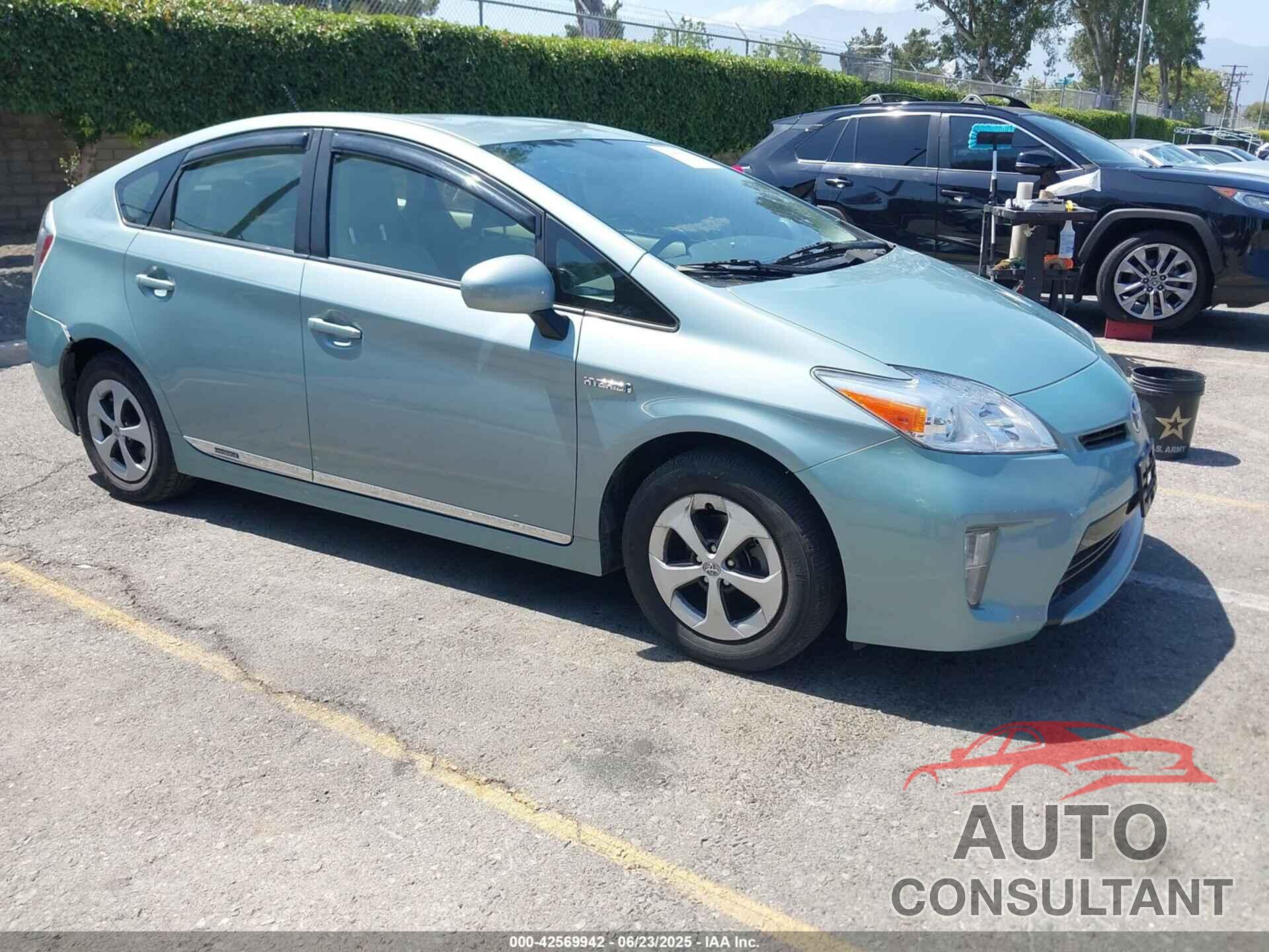 TOYOTA PRIUS 2015 - JTDKN3DU5F1941665