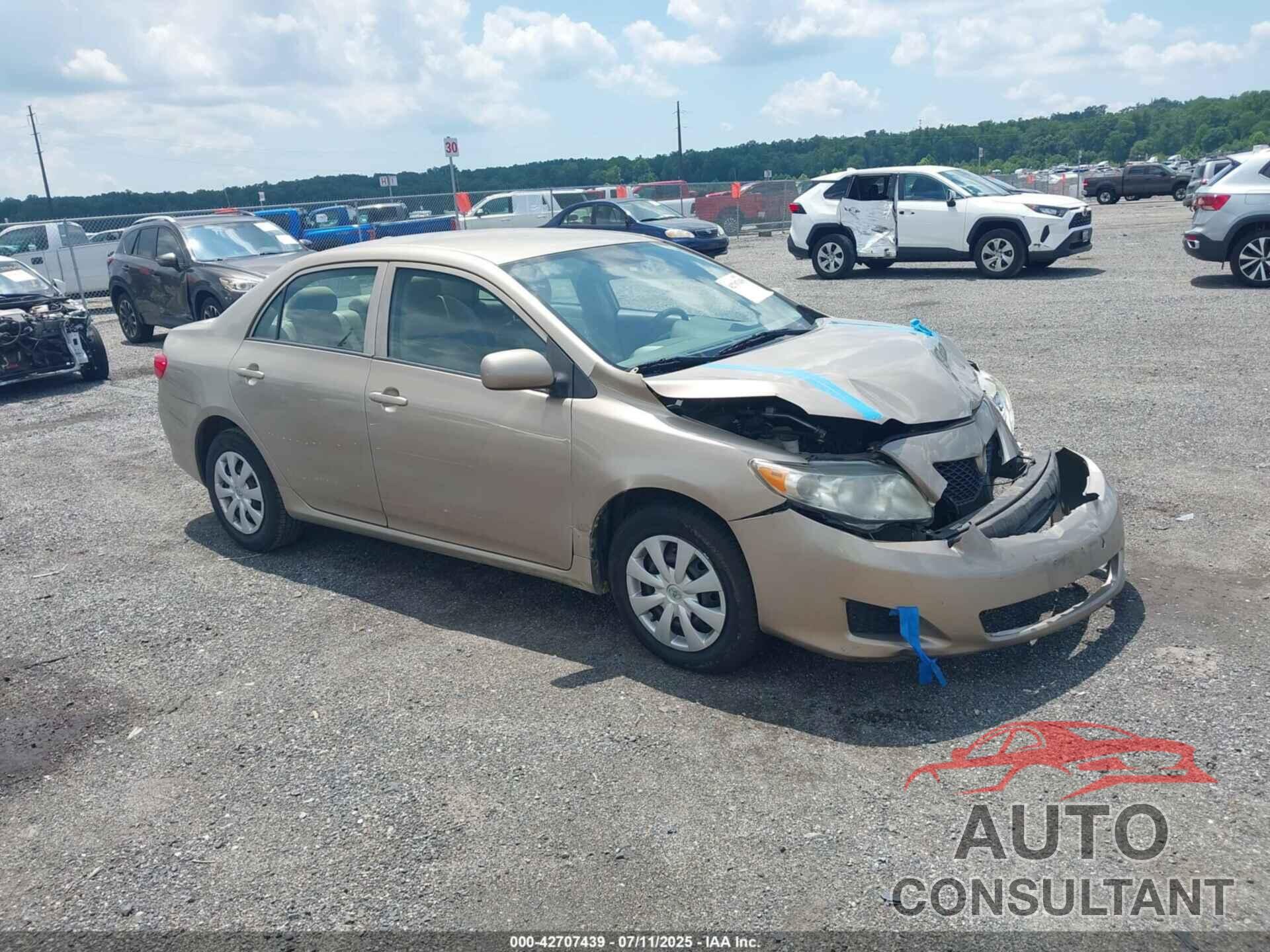 TOYOTA COROLLA 2010 - 2T1BU4EE5AC289683