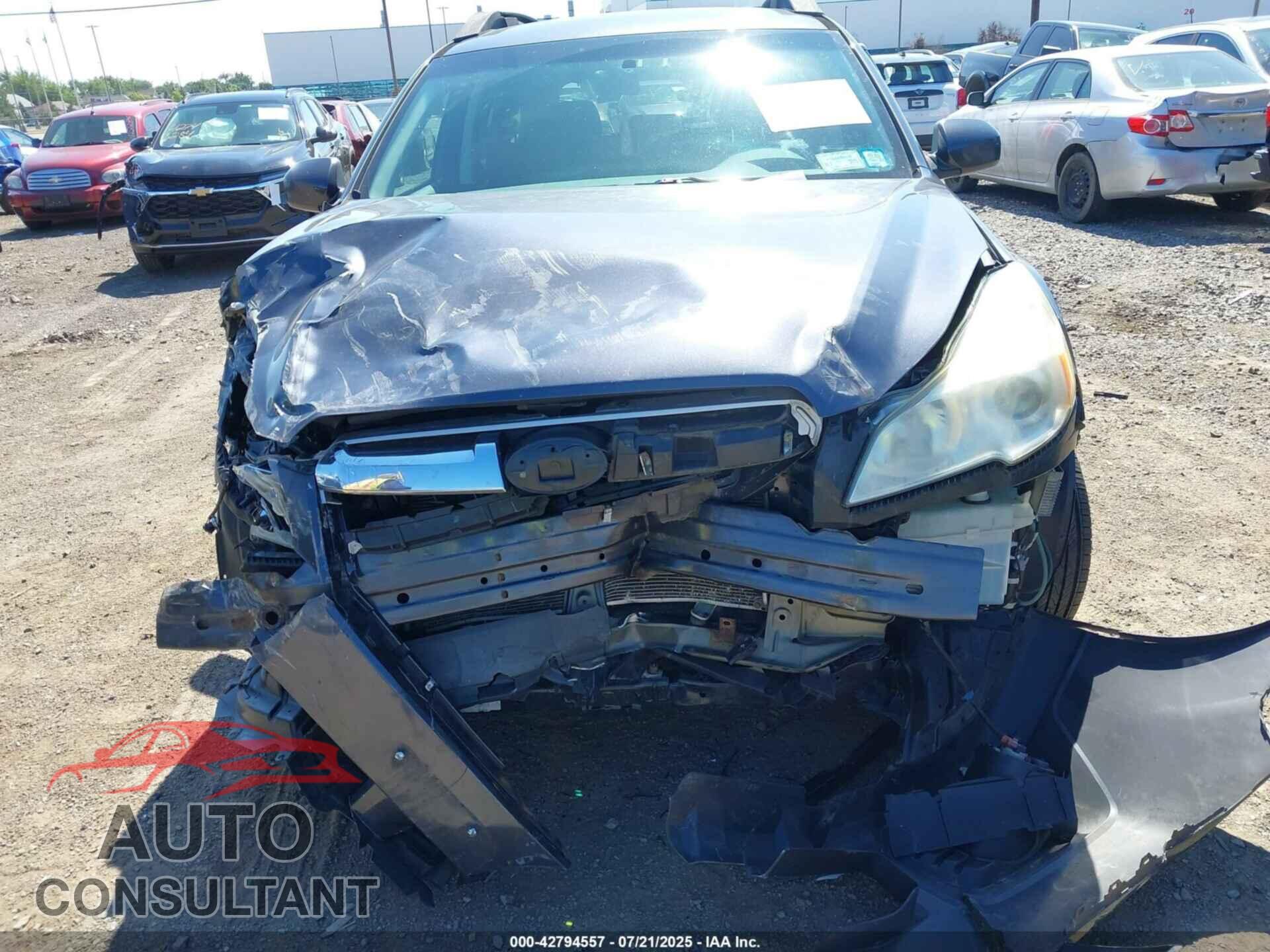 SUBARU OUTBACK 2013 - 4S4BRBCC4D3202307