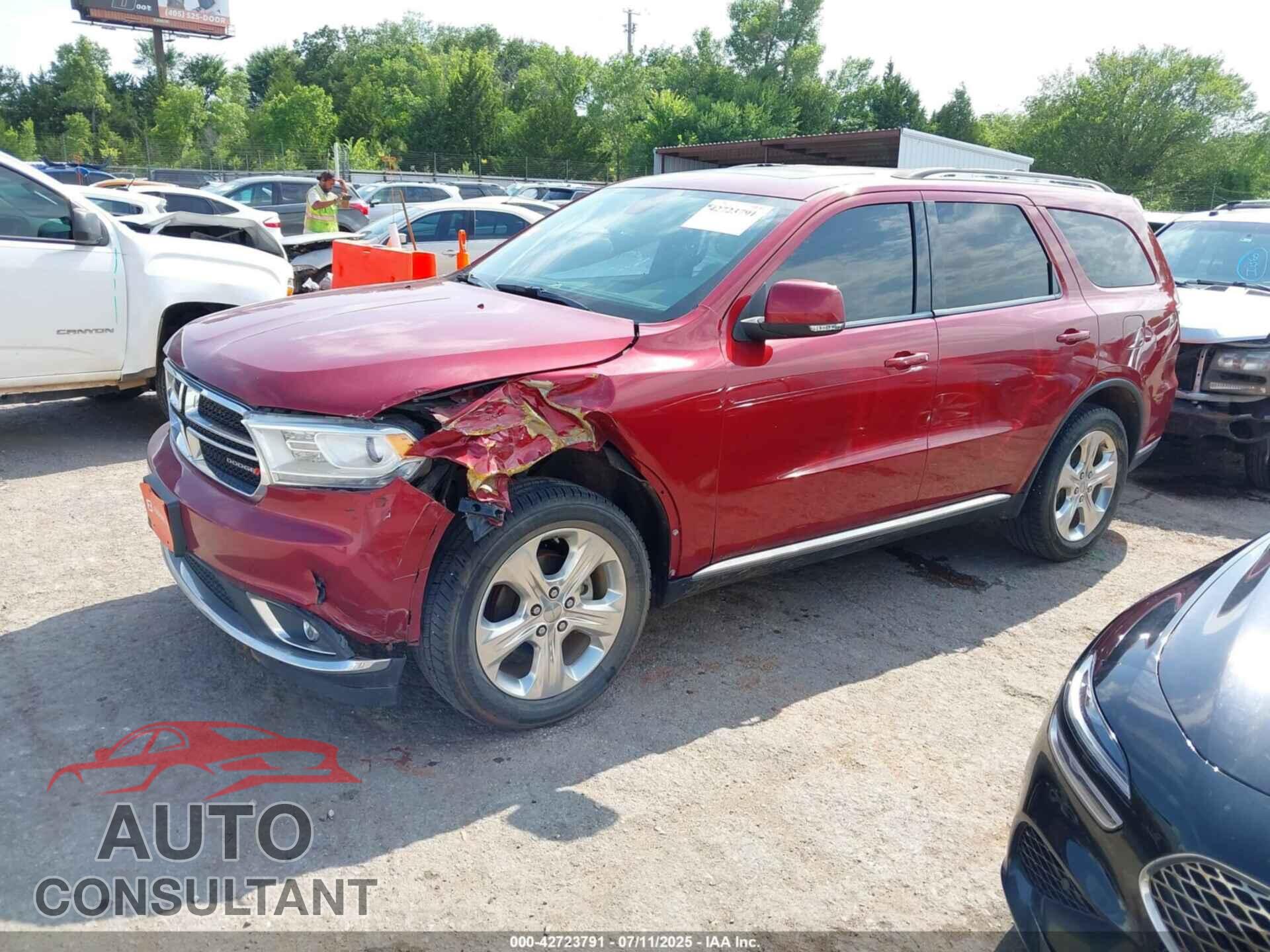 DODGE DURANGO 2014 - 1C4RDJDG3EC412914