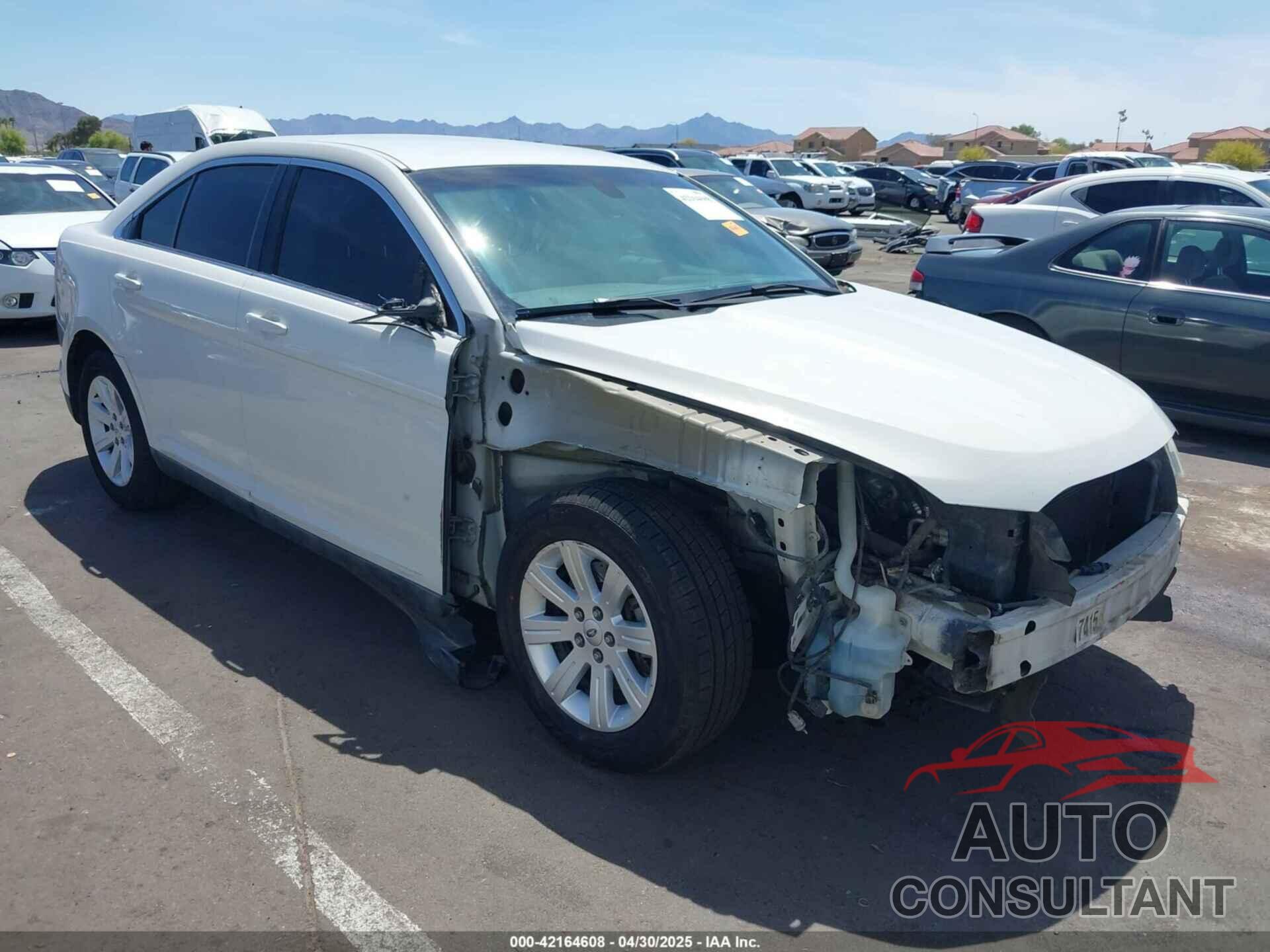 FORD TAURUS 2011 - 1FAHP2DW1BG165371