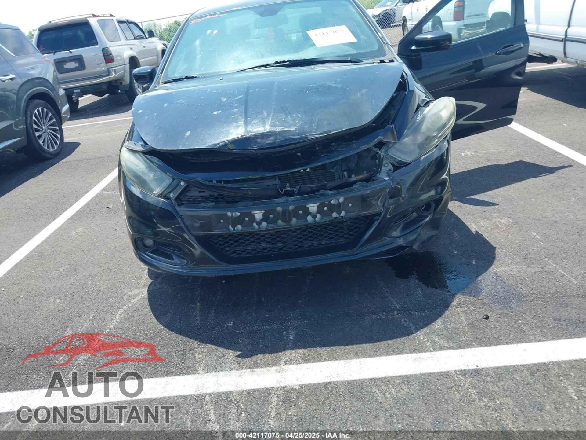 DODGE DART 2015 - 1C3CDFBB1FD403851