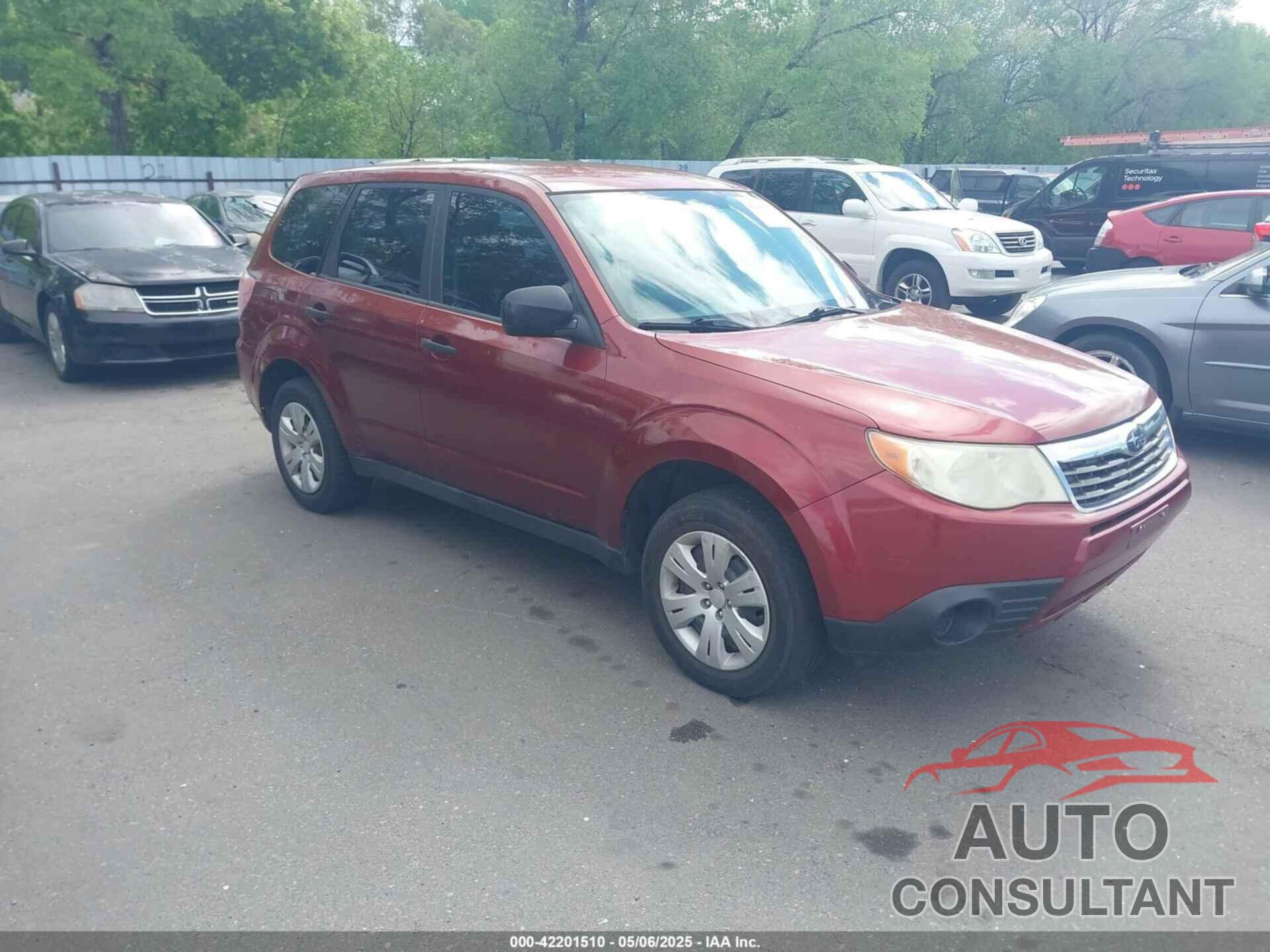 SUBARU FORESTER 2009 - JF2SH61699H766302