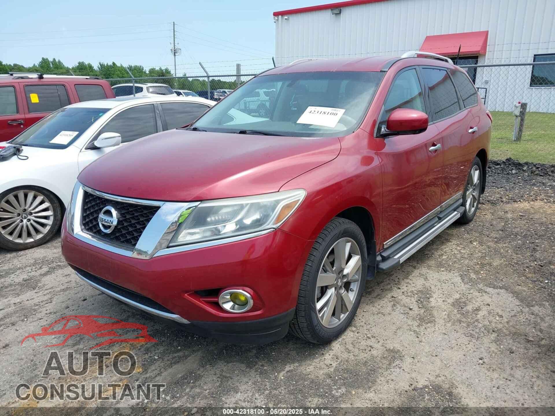 NISSAN PATHFINDER 2013 - 5N1AR2MNXDC659618