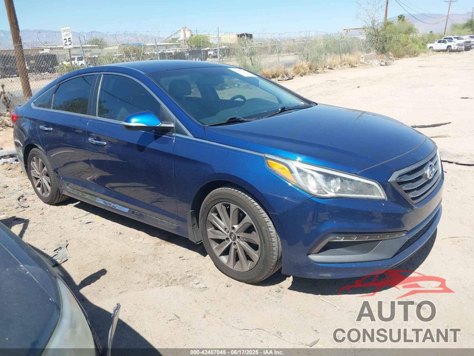 HYUNDAI SONATA 2015 - 5NPE34AF3FH243434