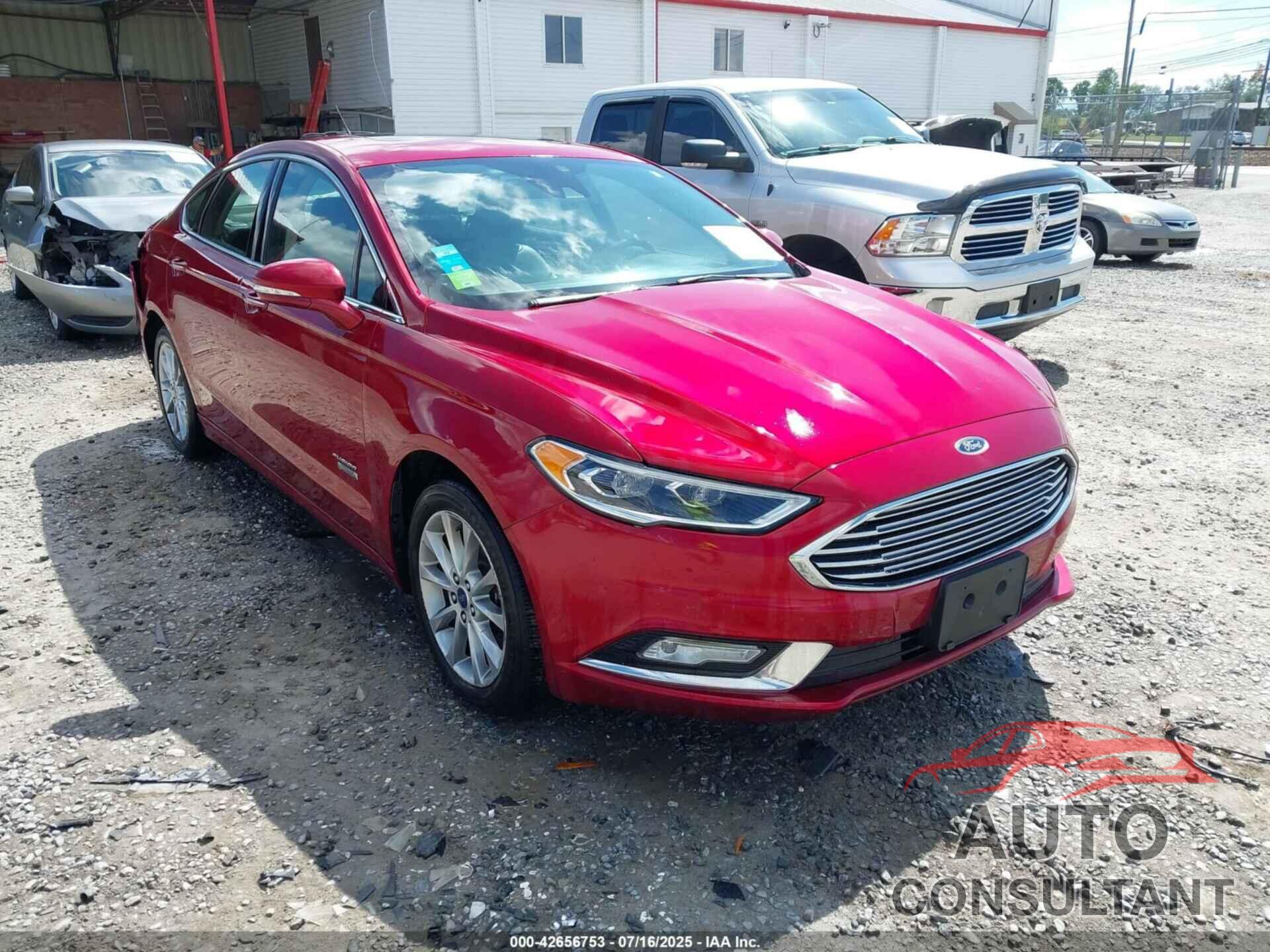 FORD FUSION ENERGI 2017 - 3FA6P0PU4HR292915