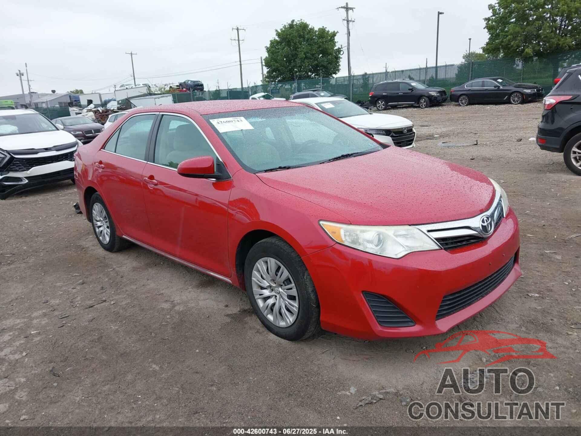 TOYOTA CAMRY 2014 - 4T4BF1FK7ER402458
