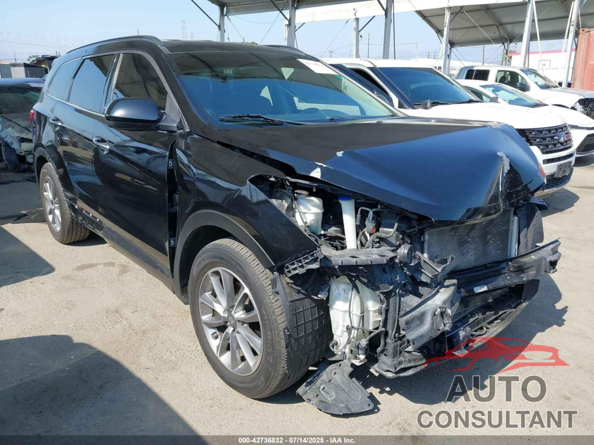 HYUNDAI SANTA FE 2017 - KM8SM4HF1HU220244