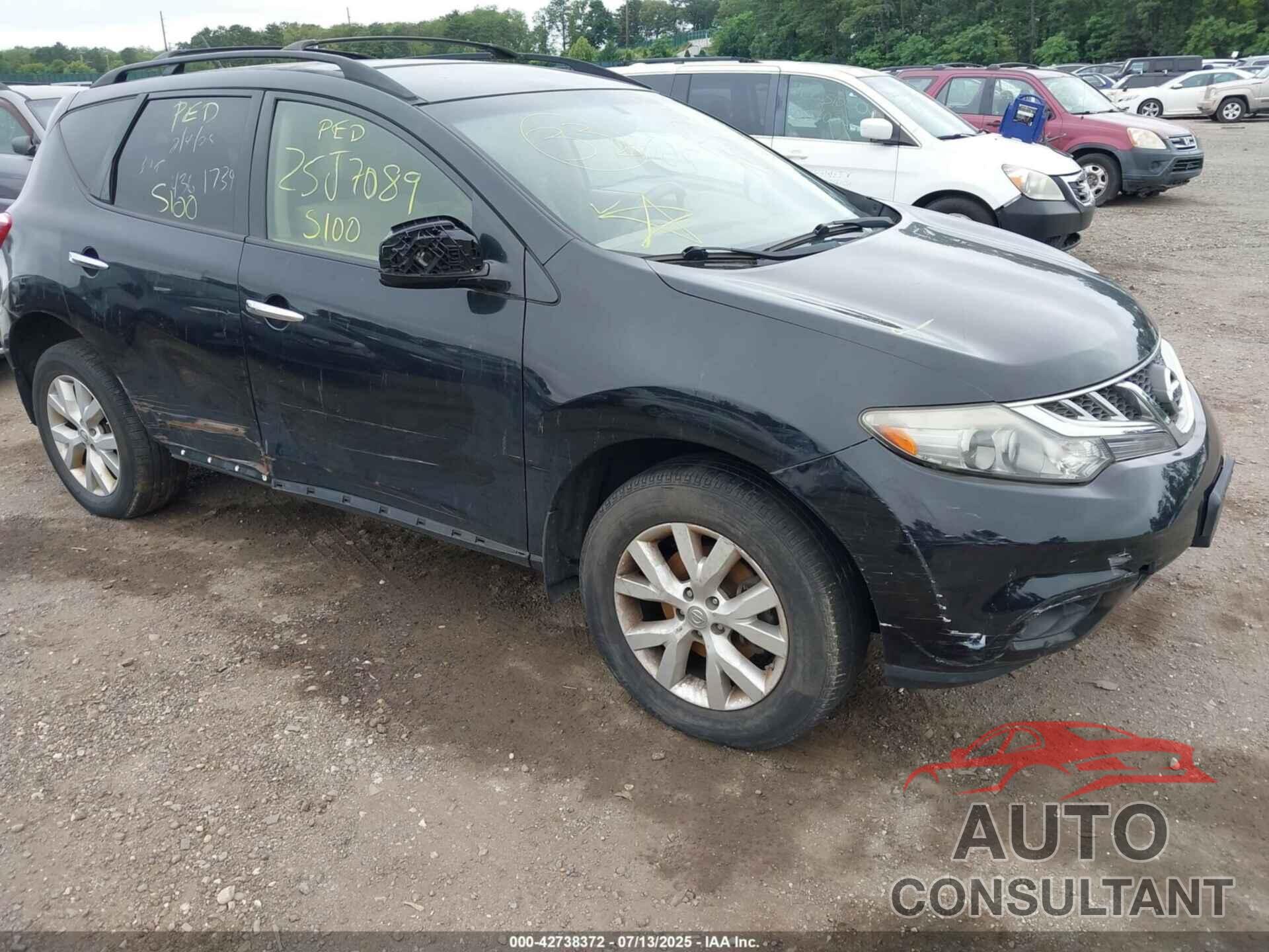 NISSAN MURANO 2013 - JN8AZ1MW9DW310704