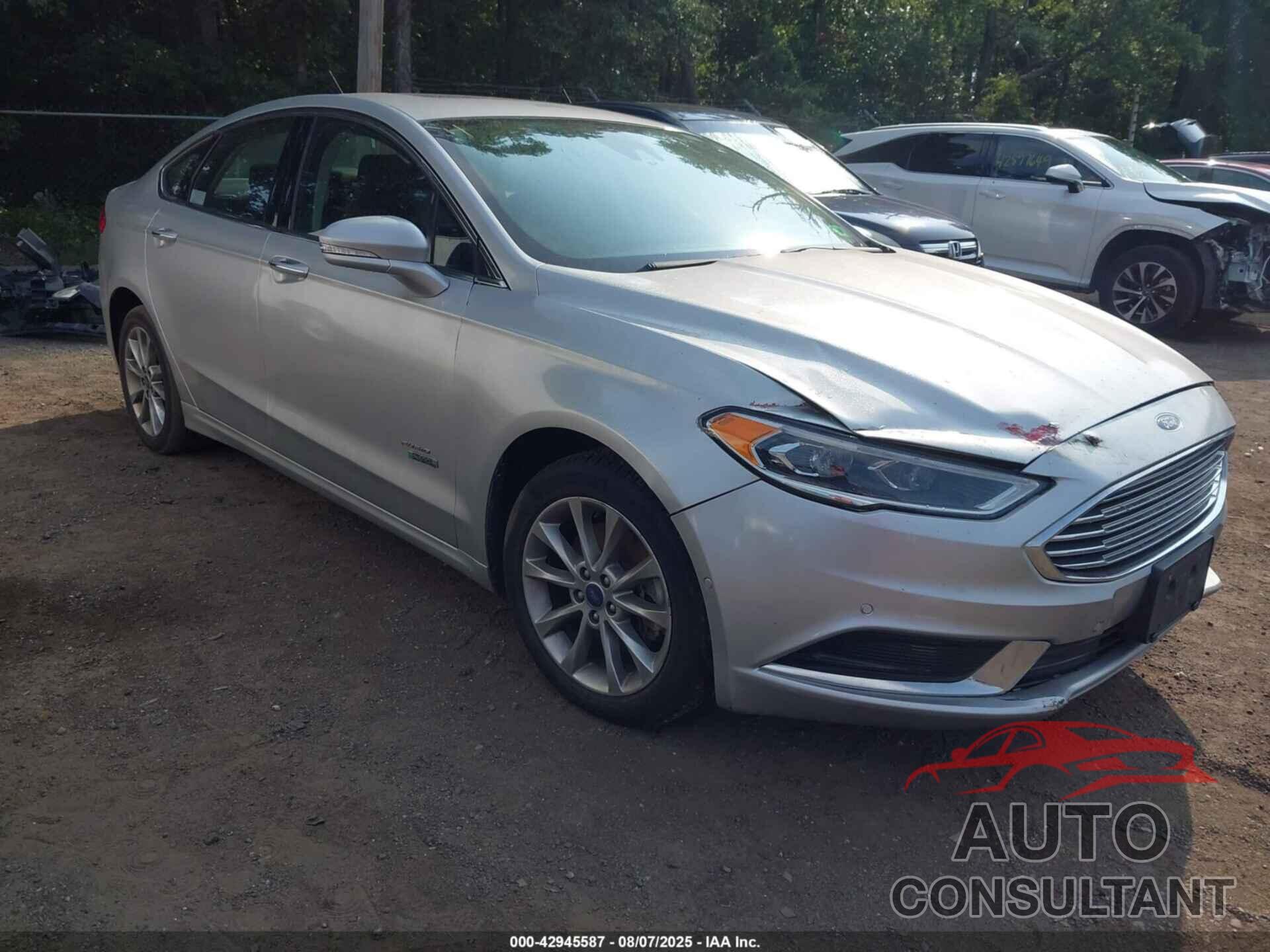 FORD FUSION ENERGI 2018 - 3FA6P0PU8JR179409