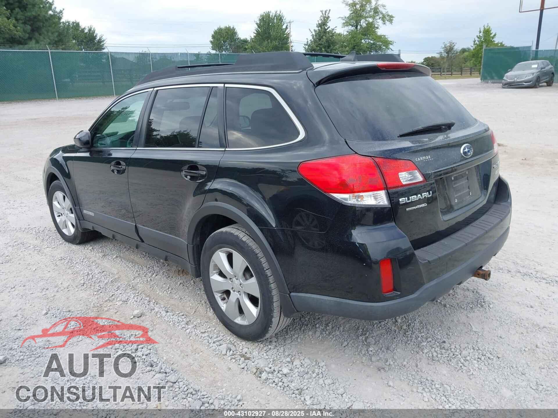 SUBARU OUTBACK 2011 - 4S4BRBLC0B3415512