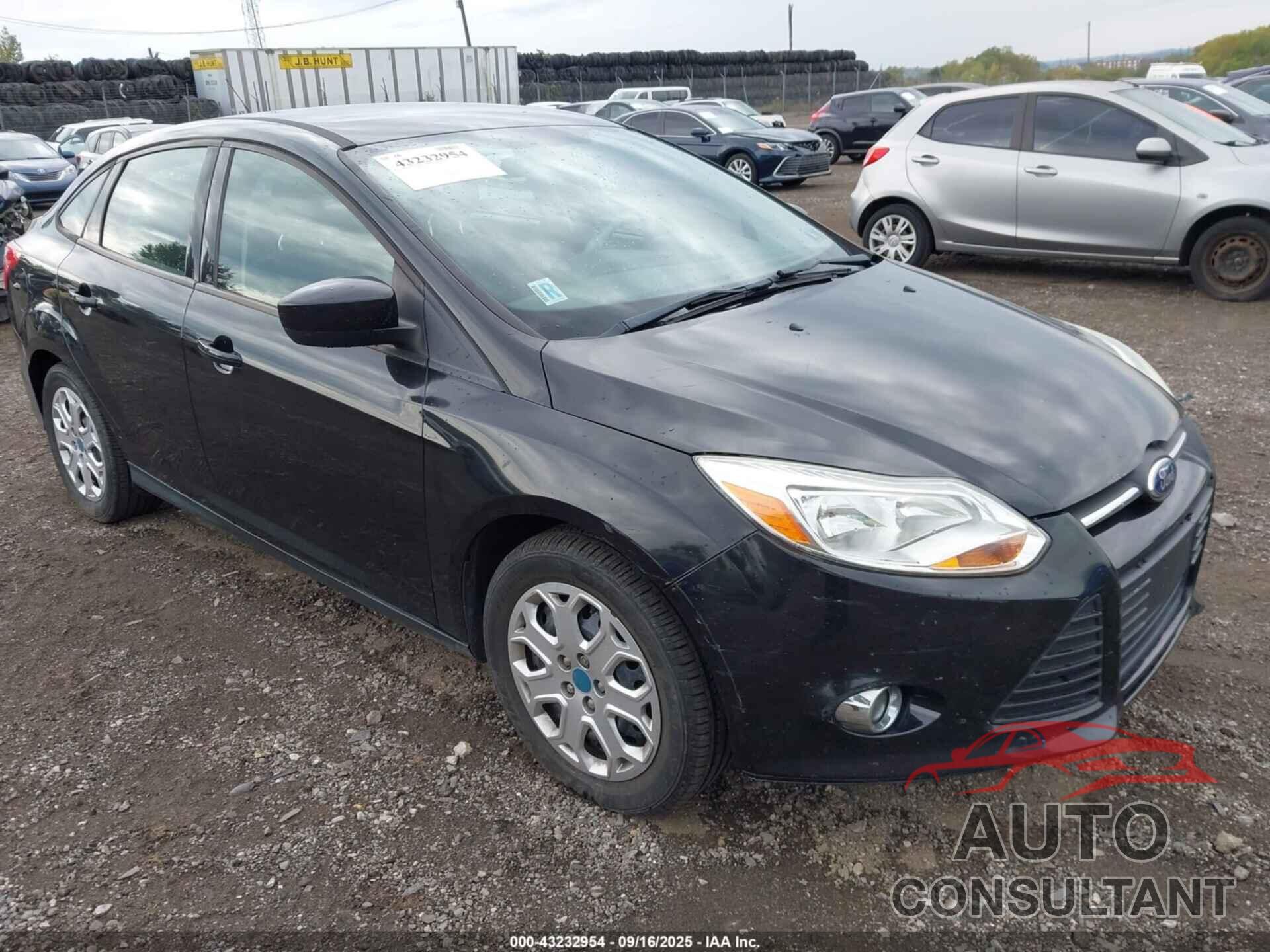 FORD FOCUS 2012 - 1FAHP3F24CL170072