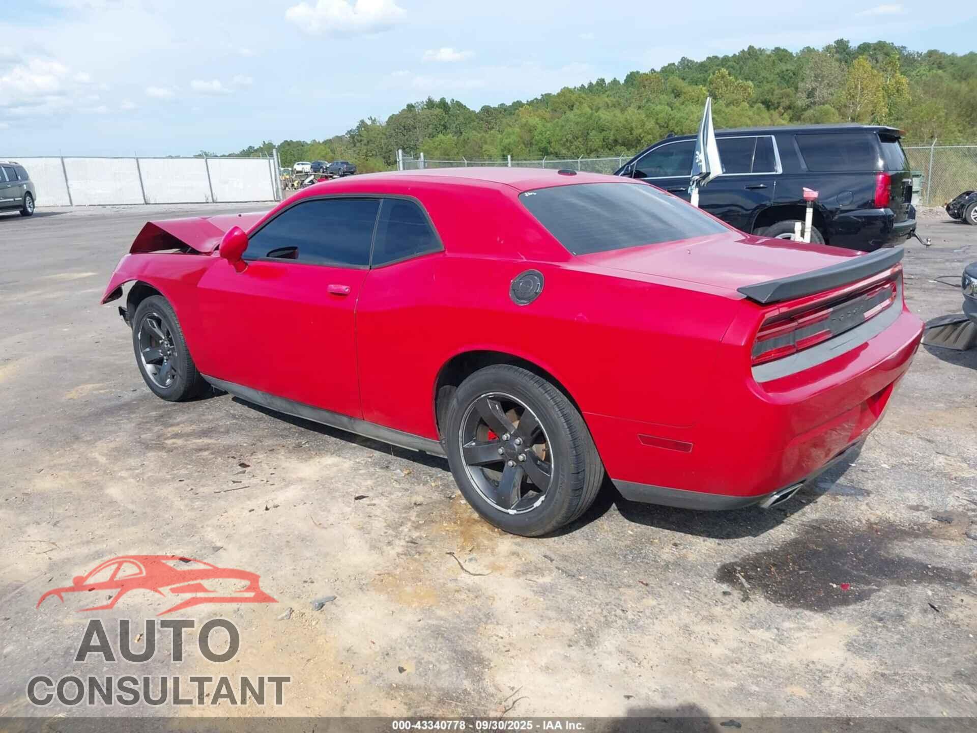 DODGE CHALLENGER 2012 - 2C3CDYAG3CH294297