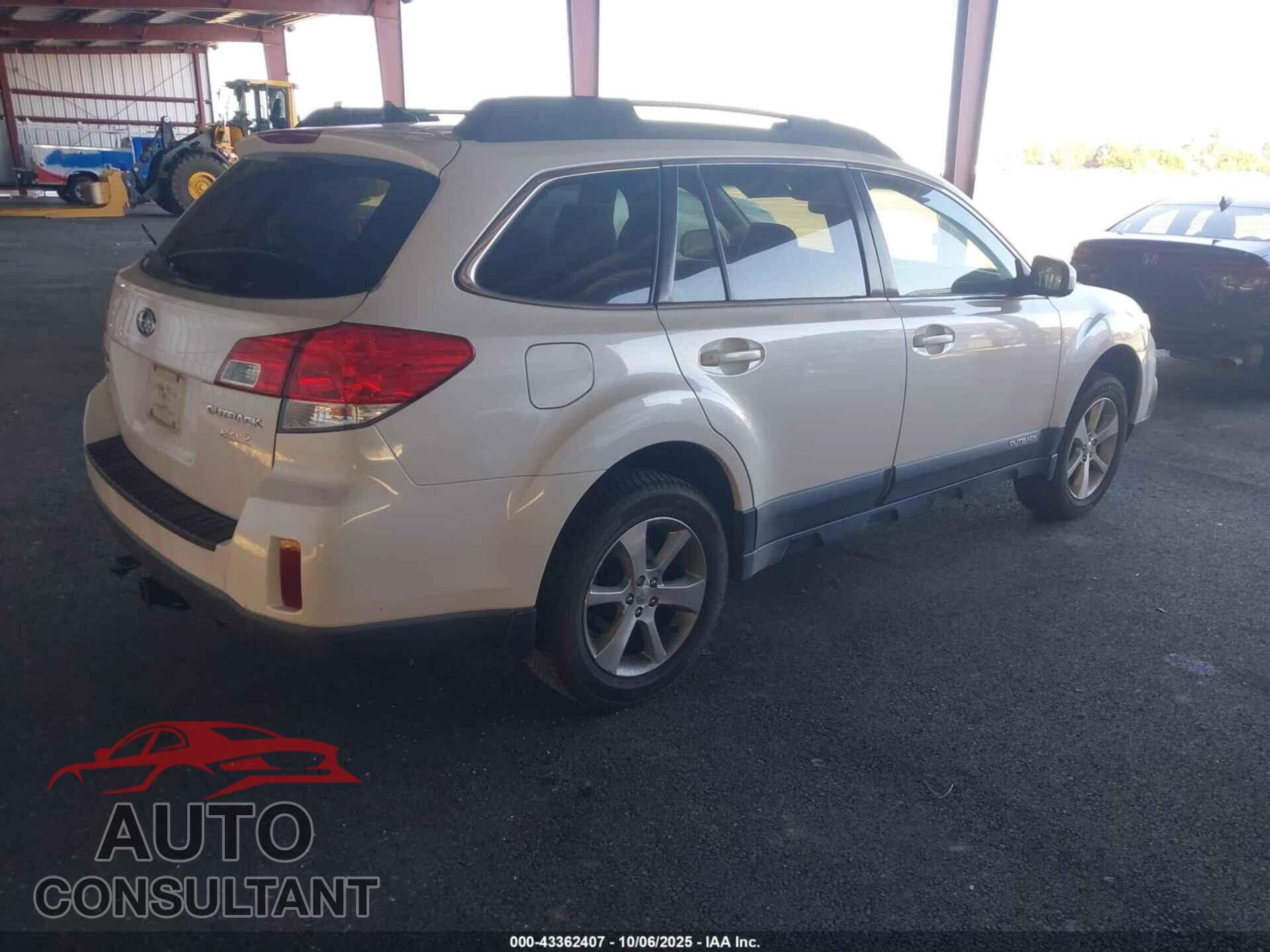 SUBARU OUTBACK 2014 - 4S4BRBLC8E3262219