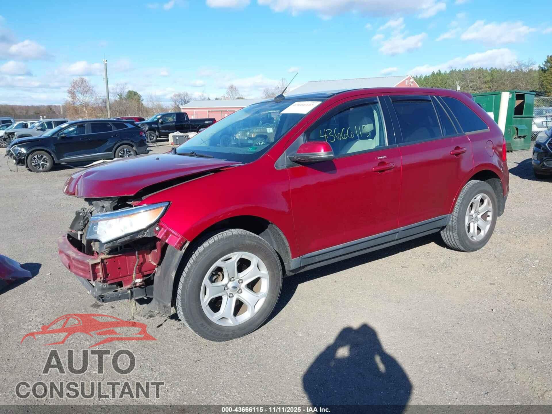 FORD EDGE 2013 - 2FMDK4JC5DBC28796