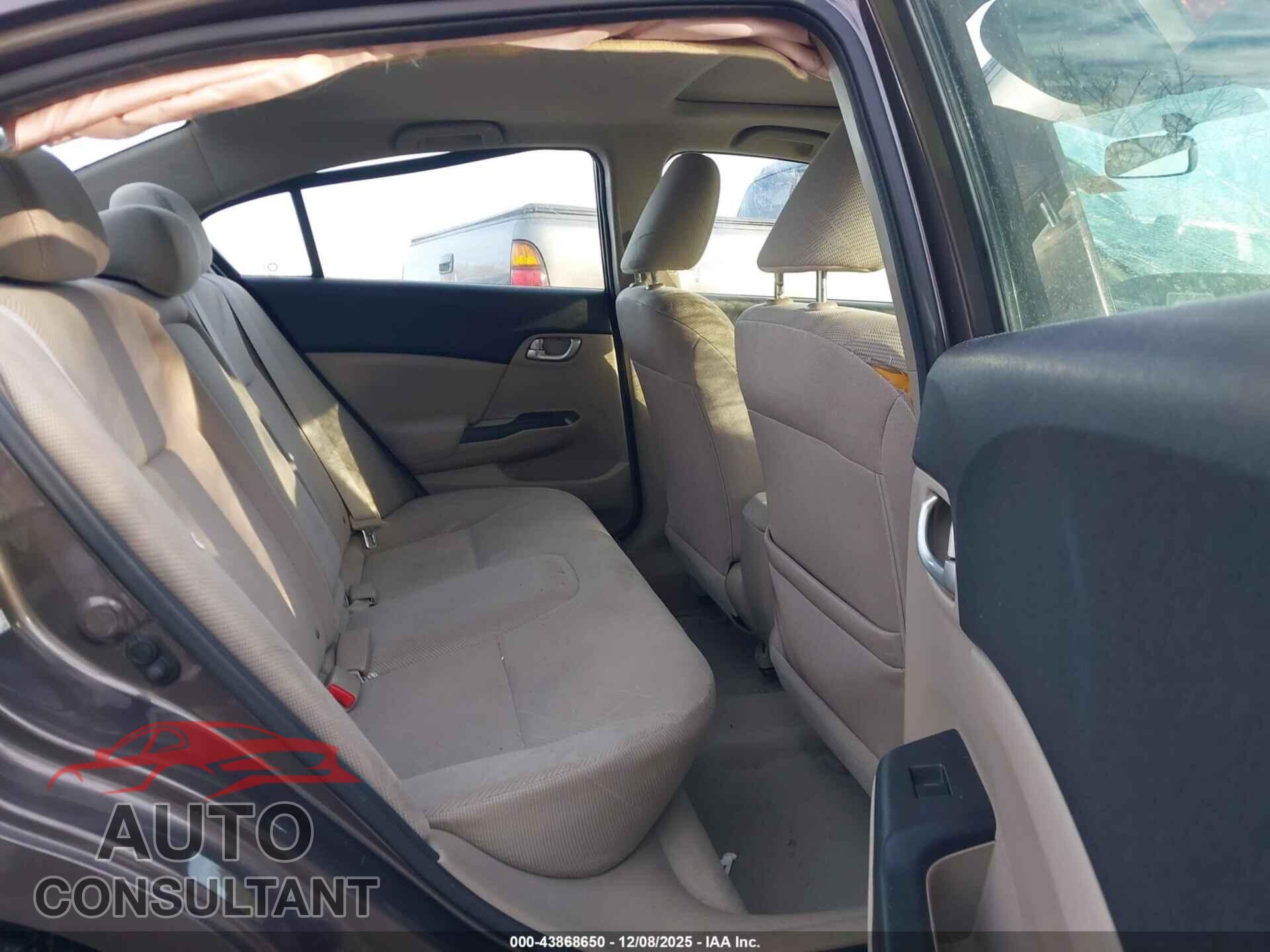 HONDA CIVIC 2012 - 2HGFB2F84CH511774