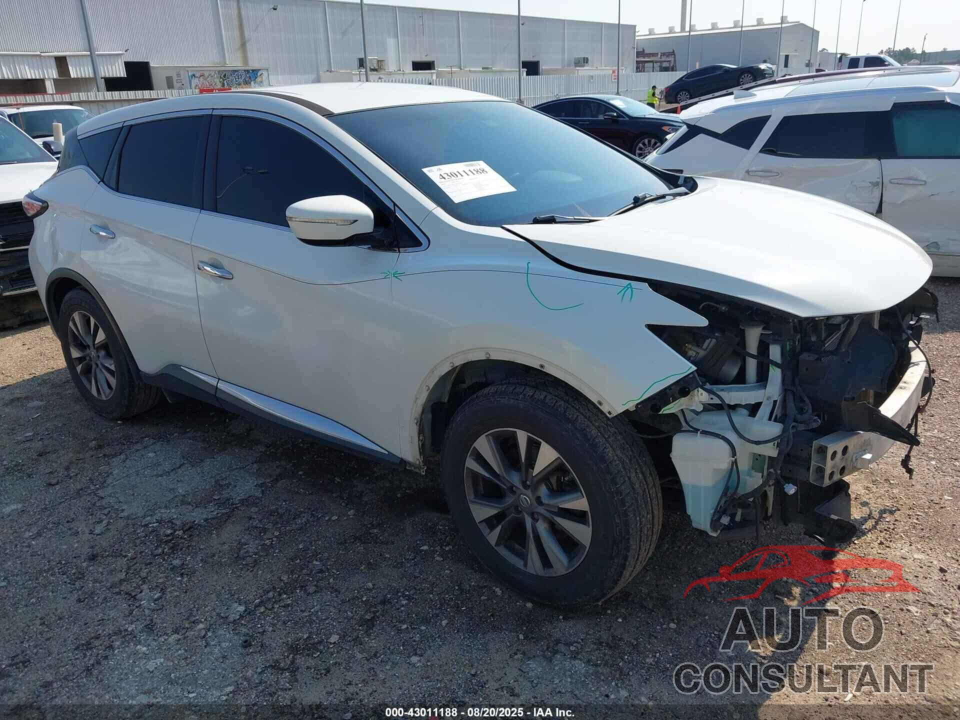 NISSAN MURANO 2015 - 5N1AZ2MG4FN231956