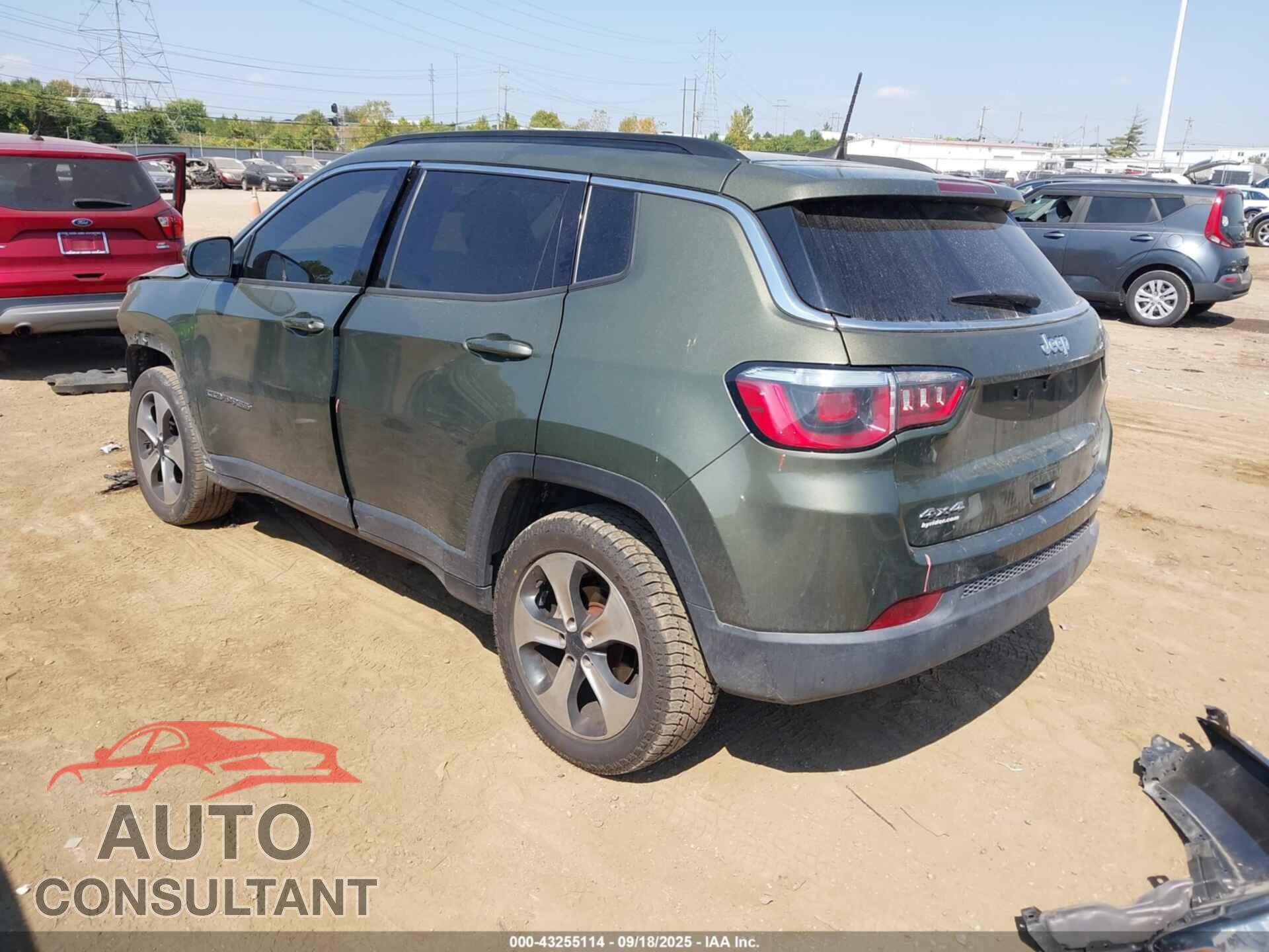 JEEP NEW COMPASS 2017 - 3C4NJDBB0HT635761