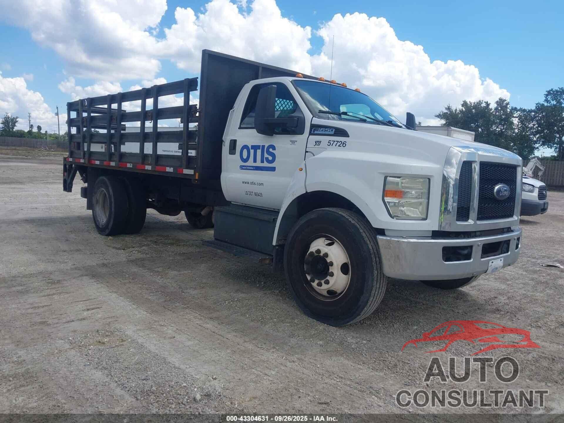 FORD F-650 GAS 2016 - 1FDNF6AY7GDA02886