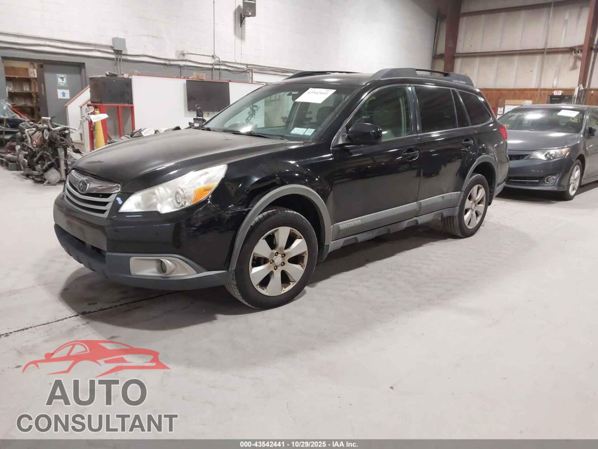 SUBARU OUTBACK 2010 - 4S4BRBGCXA3336924