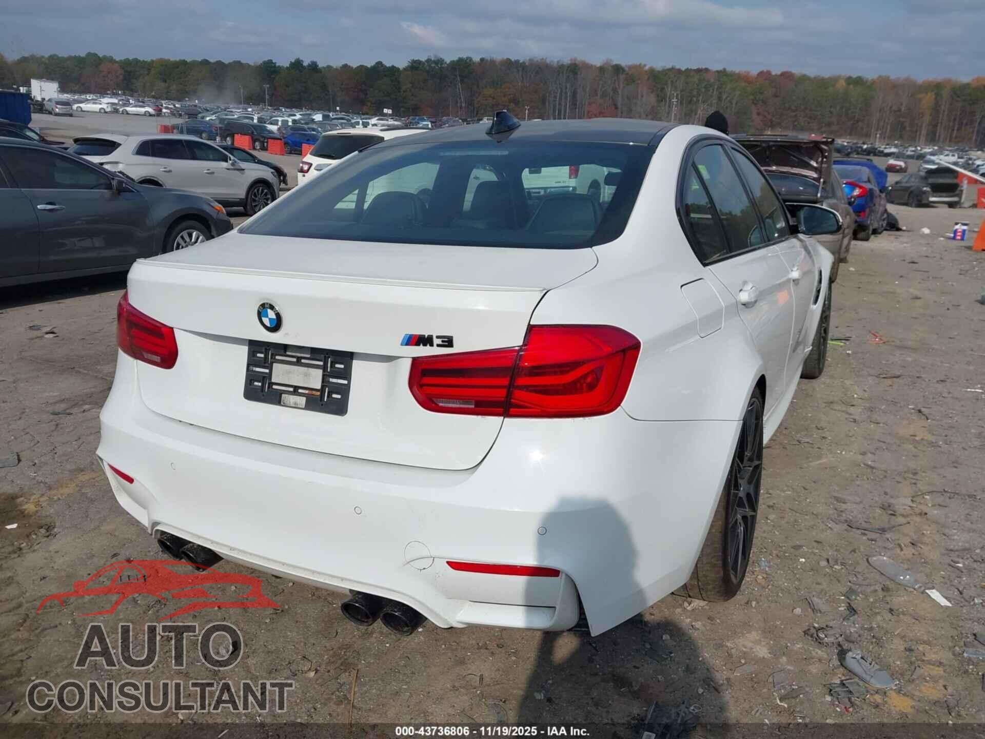 BMW M3 2018 - WBS8M9C59J5L00653