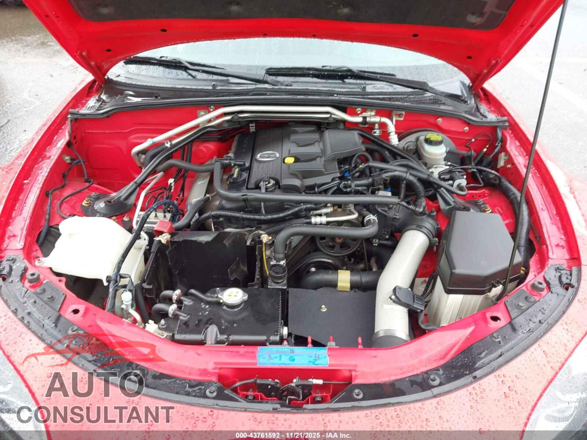 MAZDA MX-5 MIATA 2010 - JM1NC2FF8A0205586