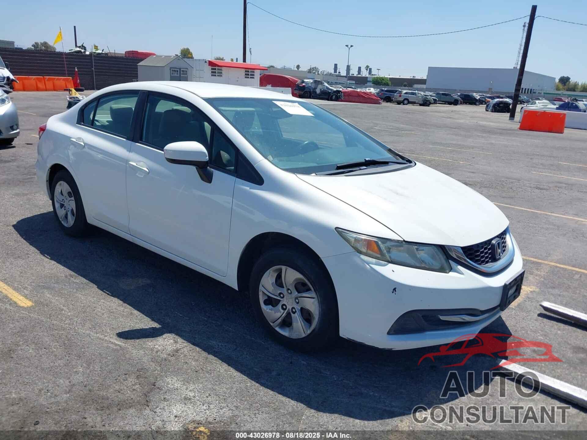 HONDA CIVIC 2014 - 19XFB2F58EE232833