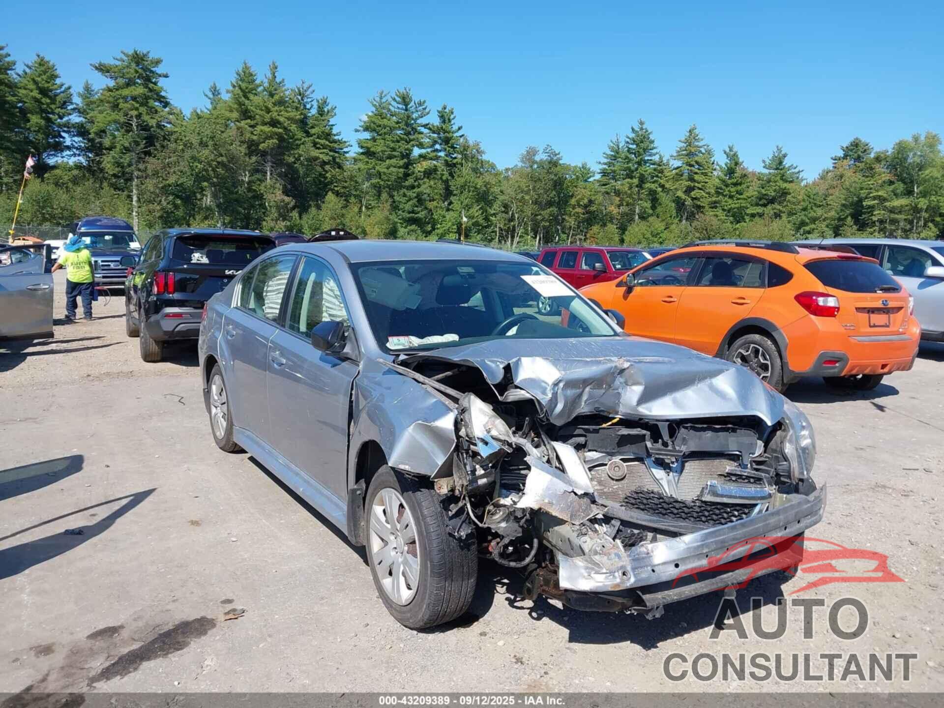 SUBARU LEGACY 2013 - 4S3BMAA61D1040707