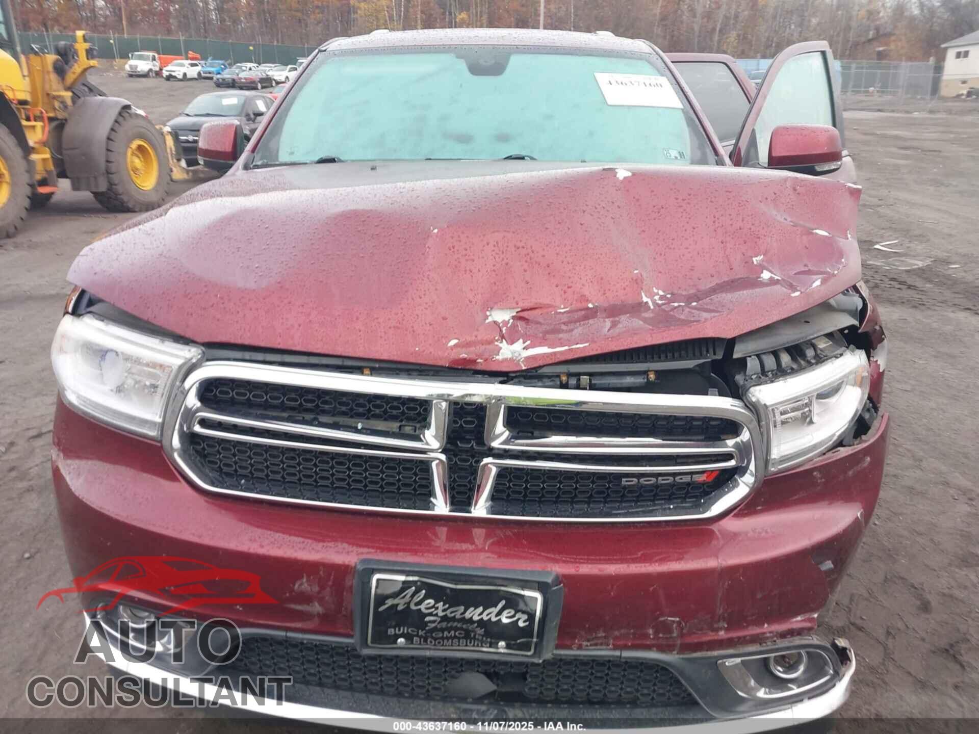 DODGE DURANGO 2016 - 1C4RDJDG8GC353507