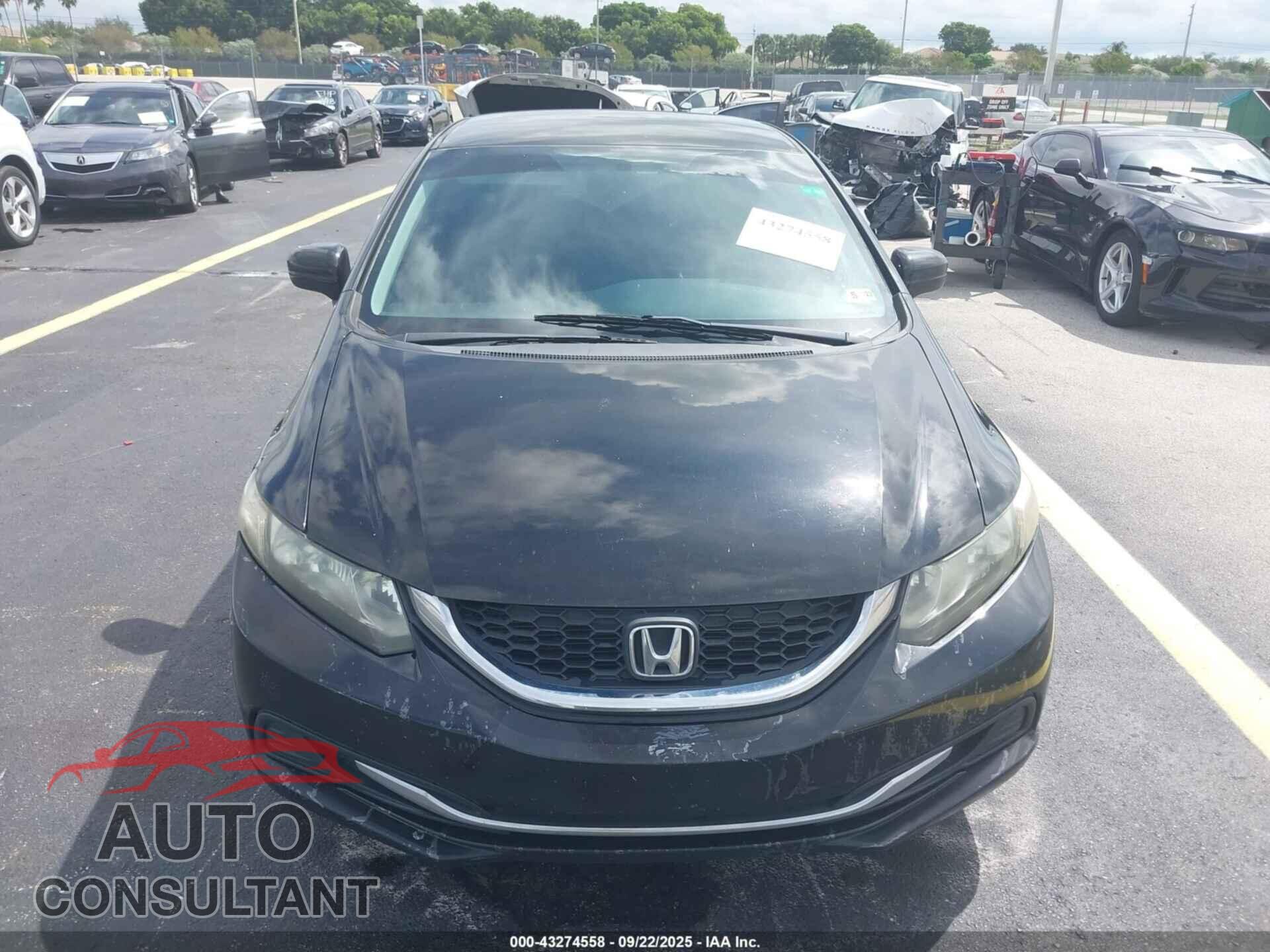 HONDA CIVIC 2015 - 19XFB2F5XFE014071