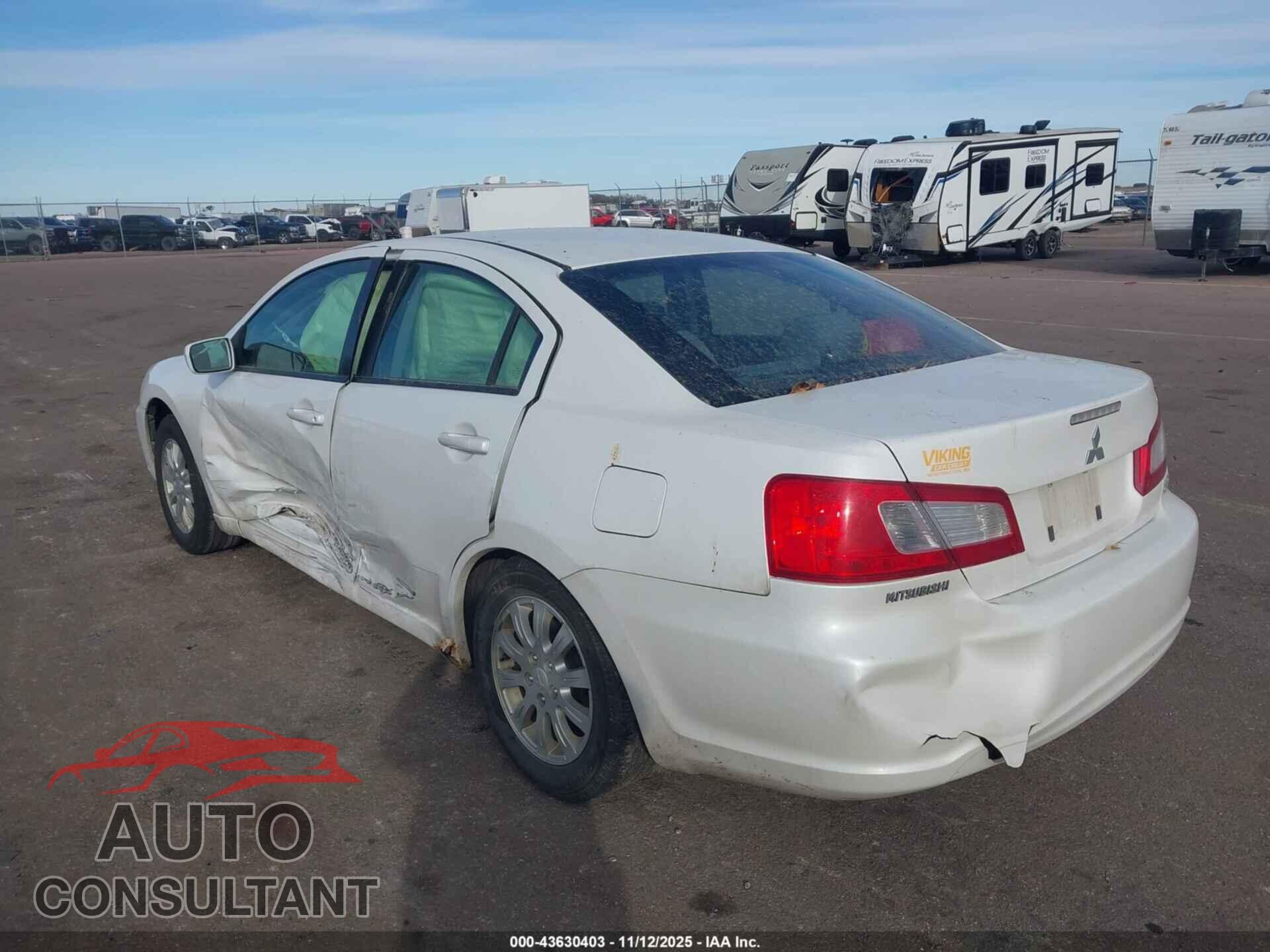 MITSUBISHI GALANT 2011 - 4A32B2FF5BE020628
