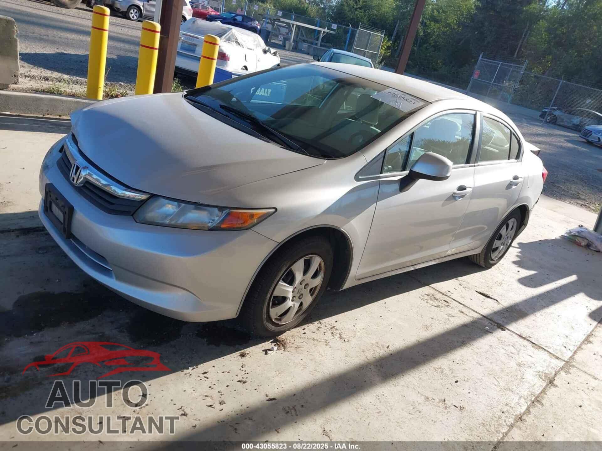 HONDA CIVIC 2012 - 19XFB2F5XCE339654