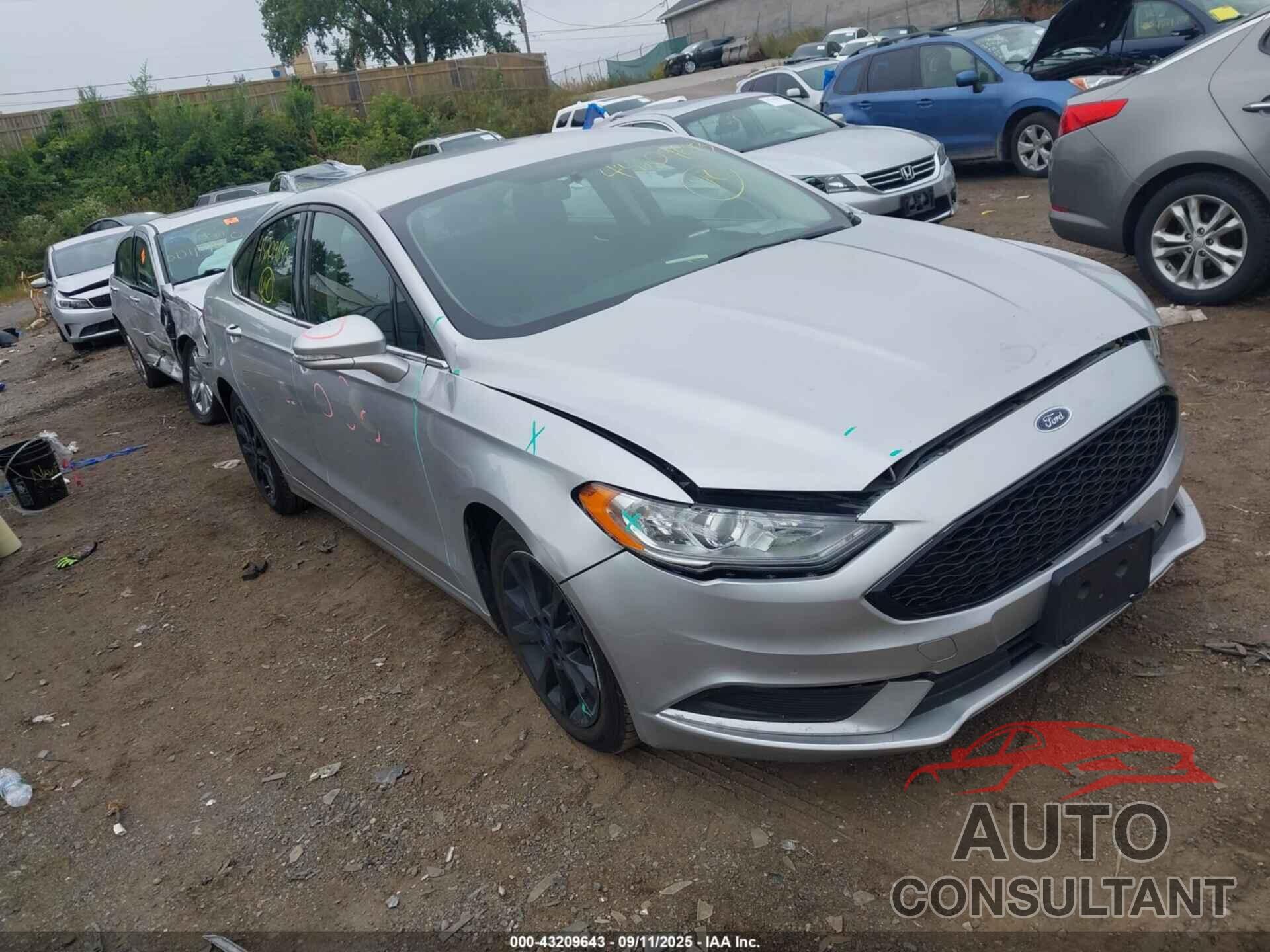 FORD FUSION 2017 - 3FA6P0H78HR173449