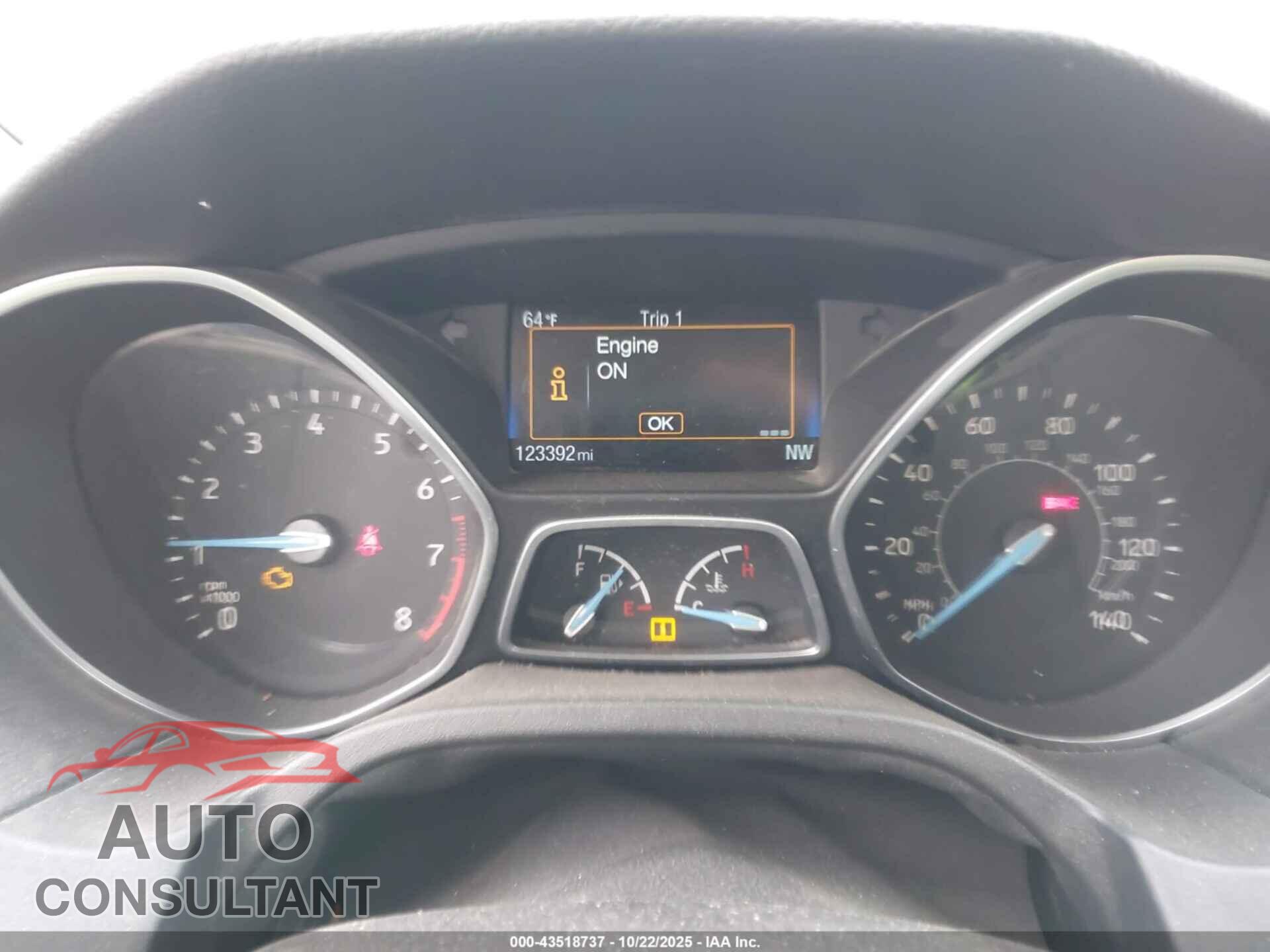 FORD FOCUS 2015 - 1FADP3F21FL281715