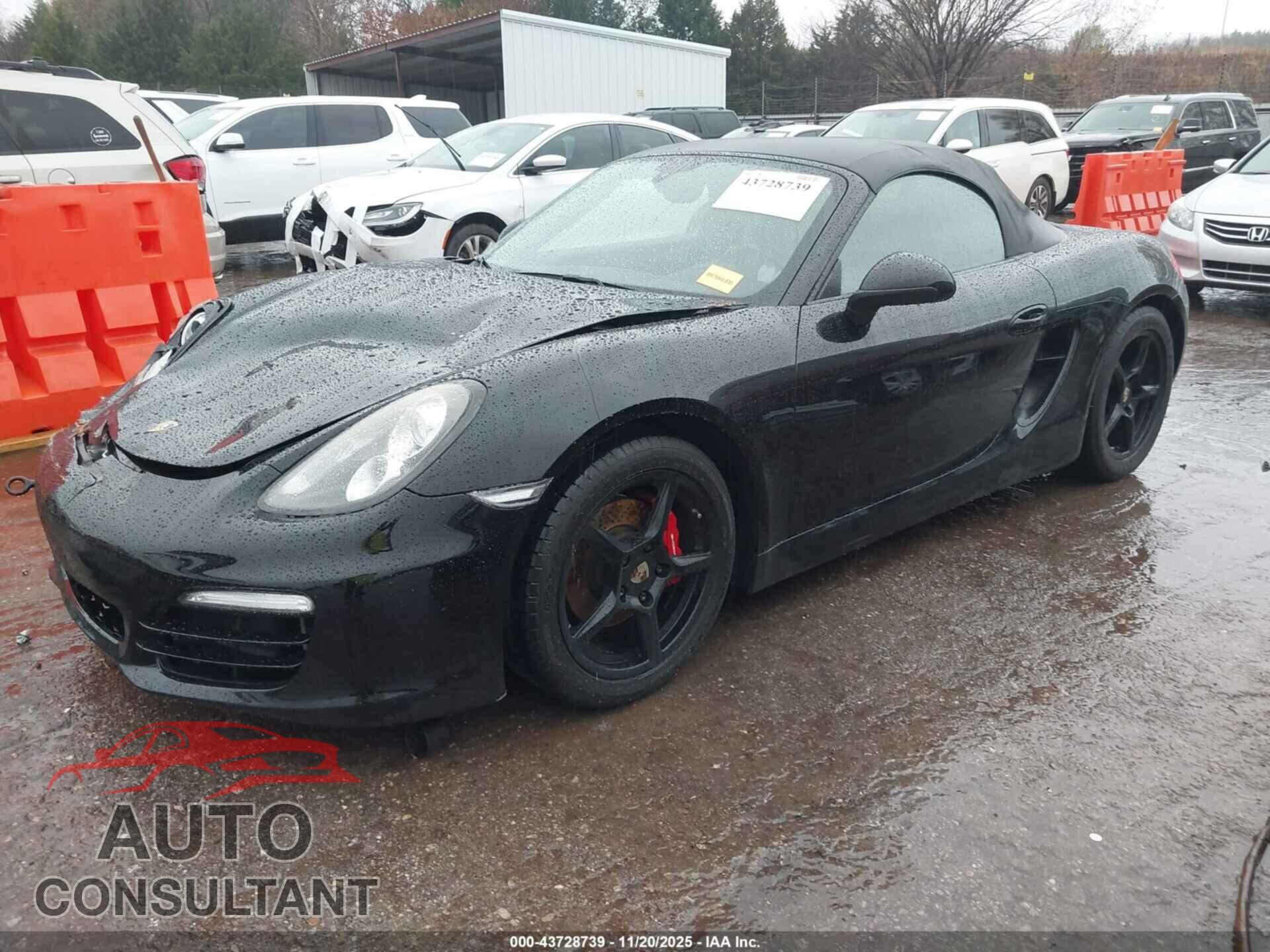 PORSCHE BOXSTER 2013 - WP0CA2A80DS114777