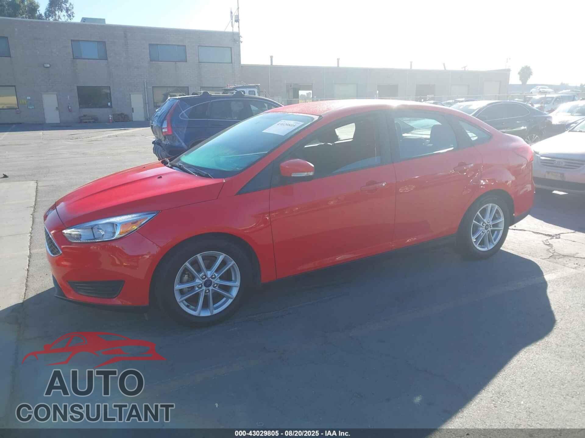 FORD FOCUS 2016 - 1FADP3F24GL371183