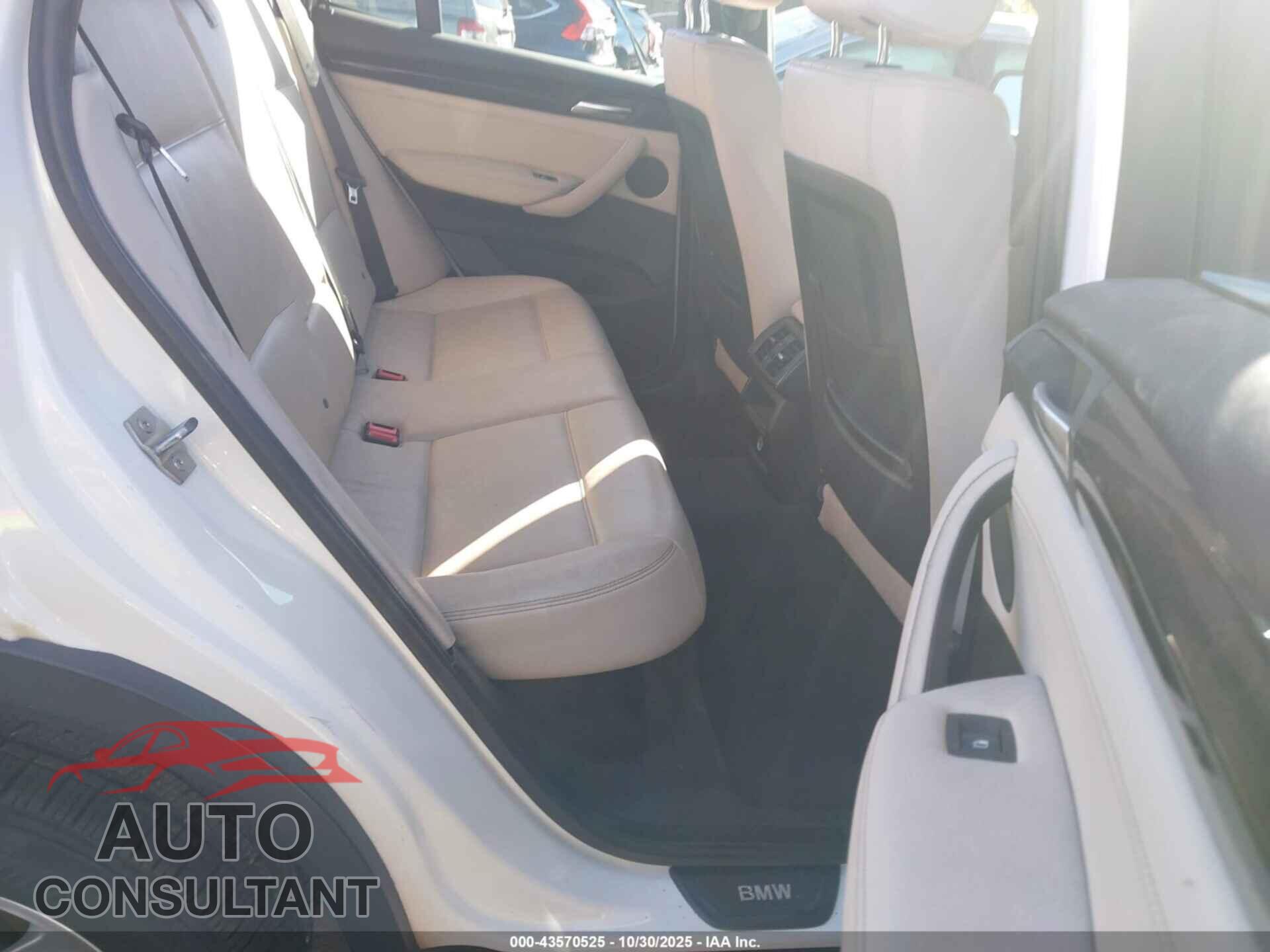 BMW X3 2013 - 5UXWX9C58D0D01351