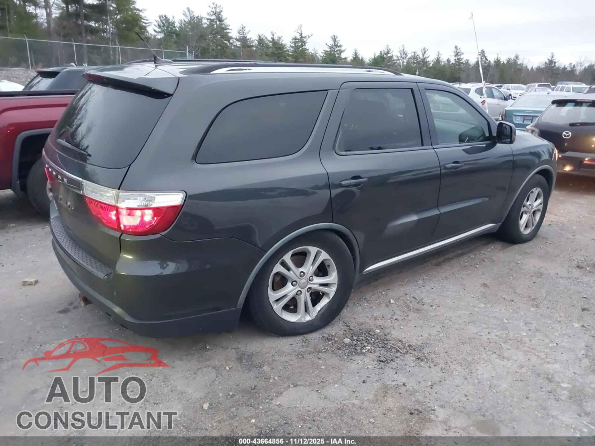 DODGE DURANGO 2011 - 1D4RE2GG9BC631163
