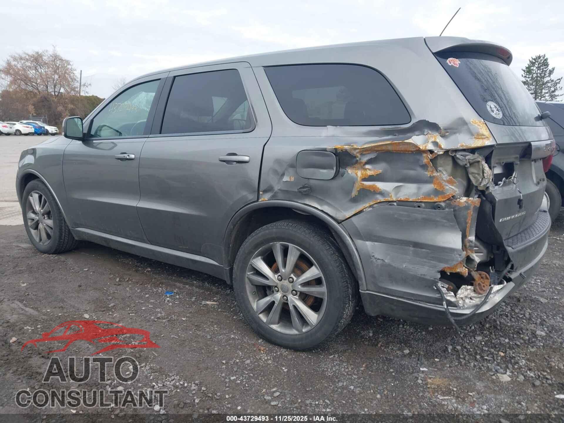 DODGE DURANGO 2012 - 1C4SDHCT7CC362086