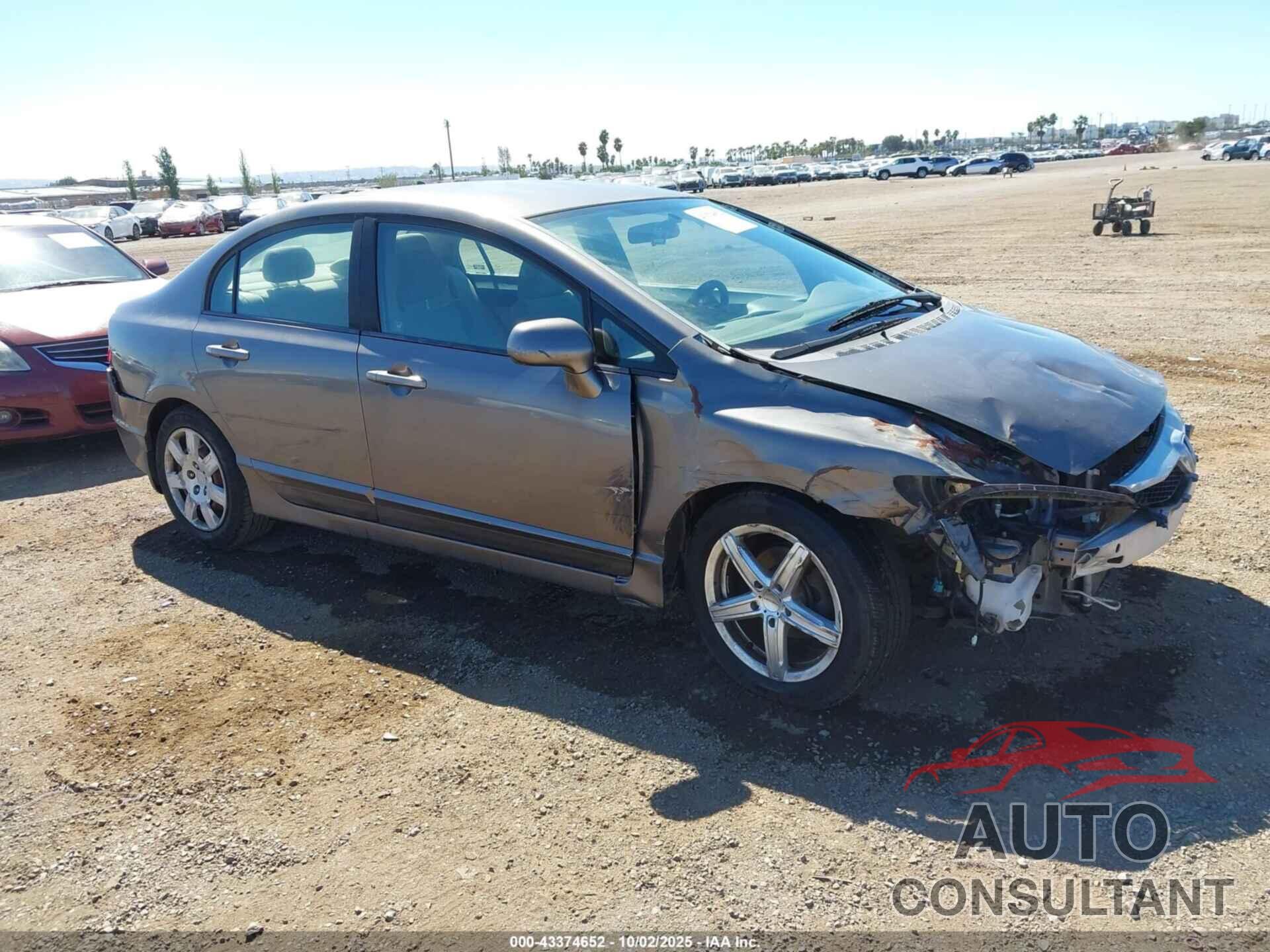 HONDA CIVIC 2009 - 1HGFA165X9L020933