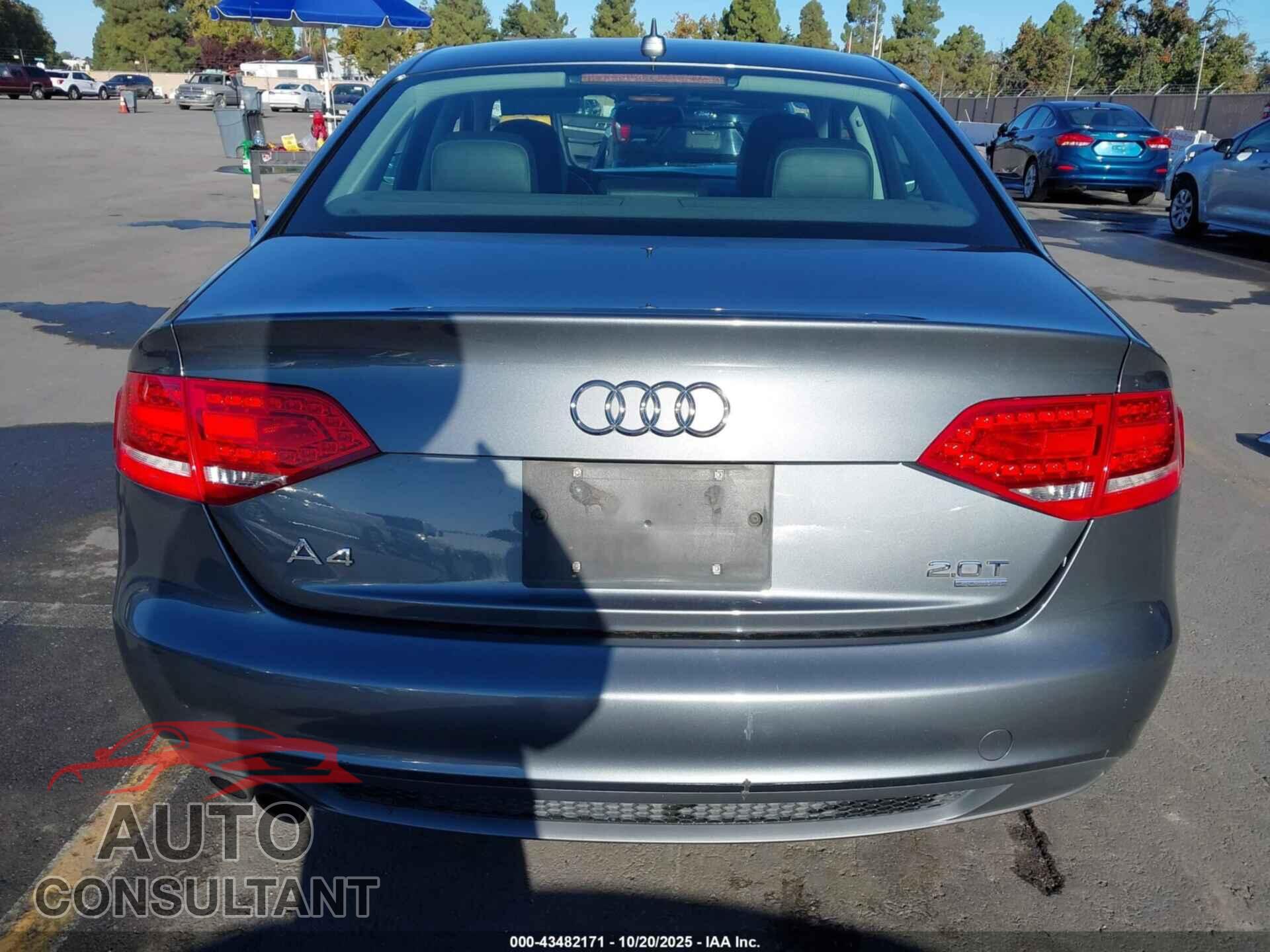 AUDI A4 2012 - WAUFFAFL1CA118750