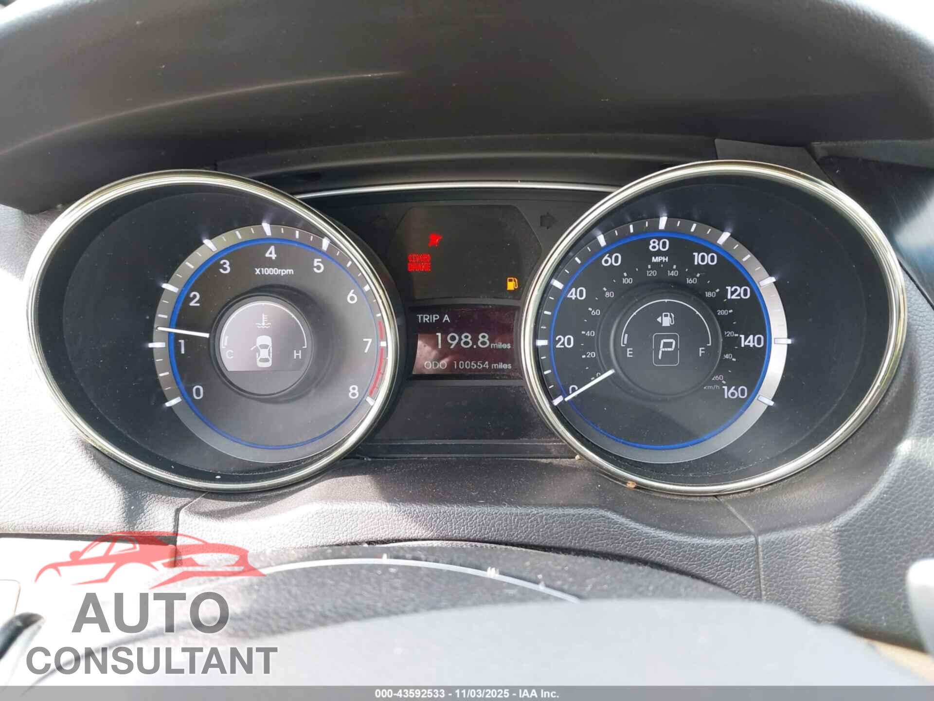 HYUNDAI SONATA 2012 - 5NPEC4AB0CH410843