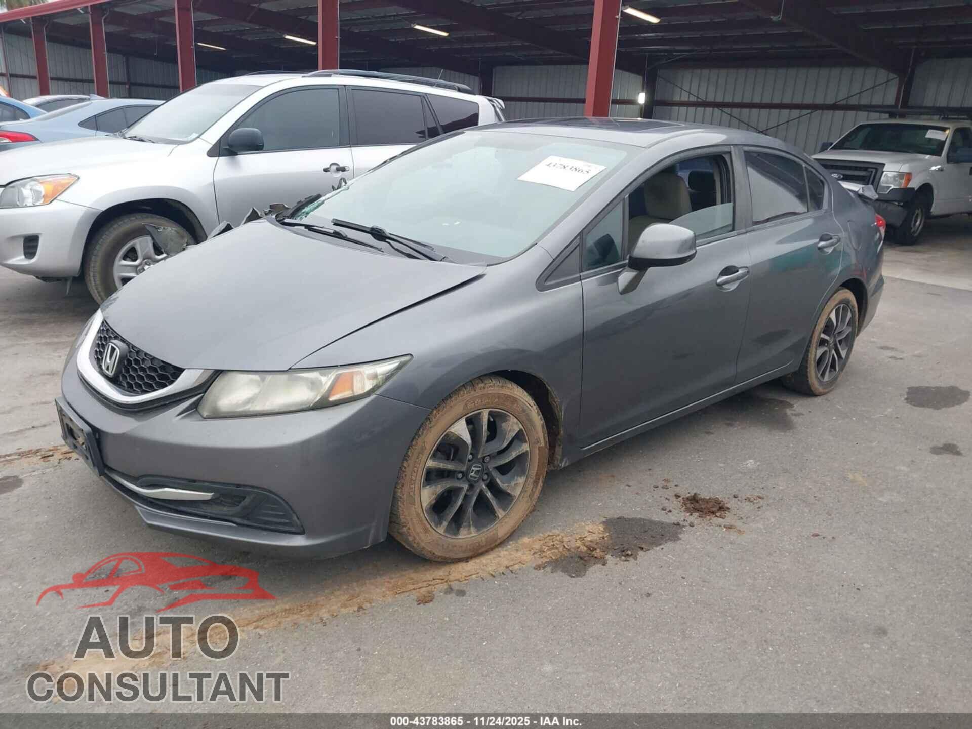 HONDA CIVIC 2013 - 19XFB2F86DE229129