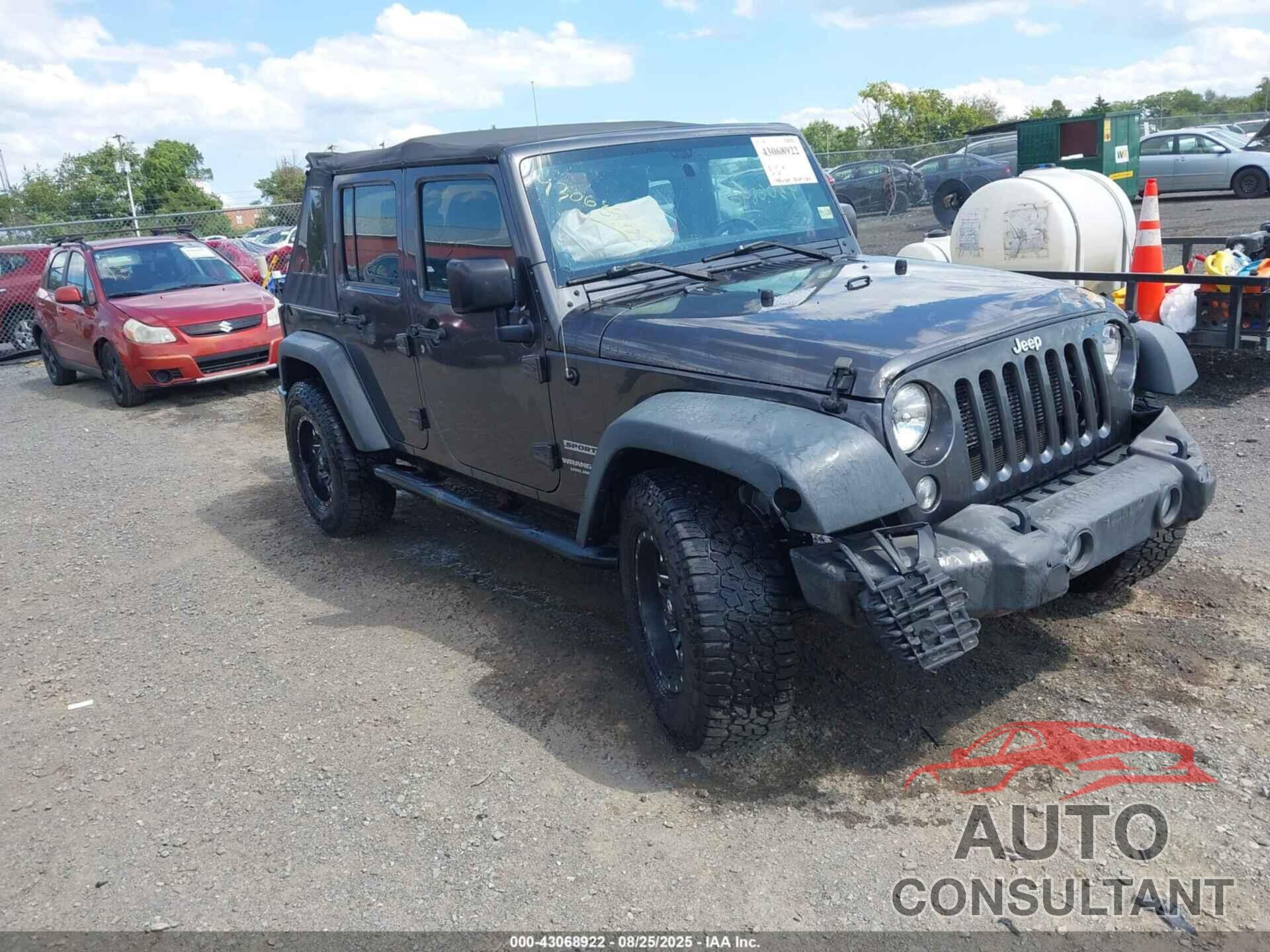 JEEP WRANGLER UNLIMITED 2014 - 1C4BJWDG4EL300985